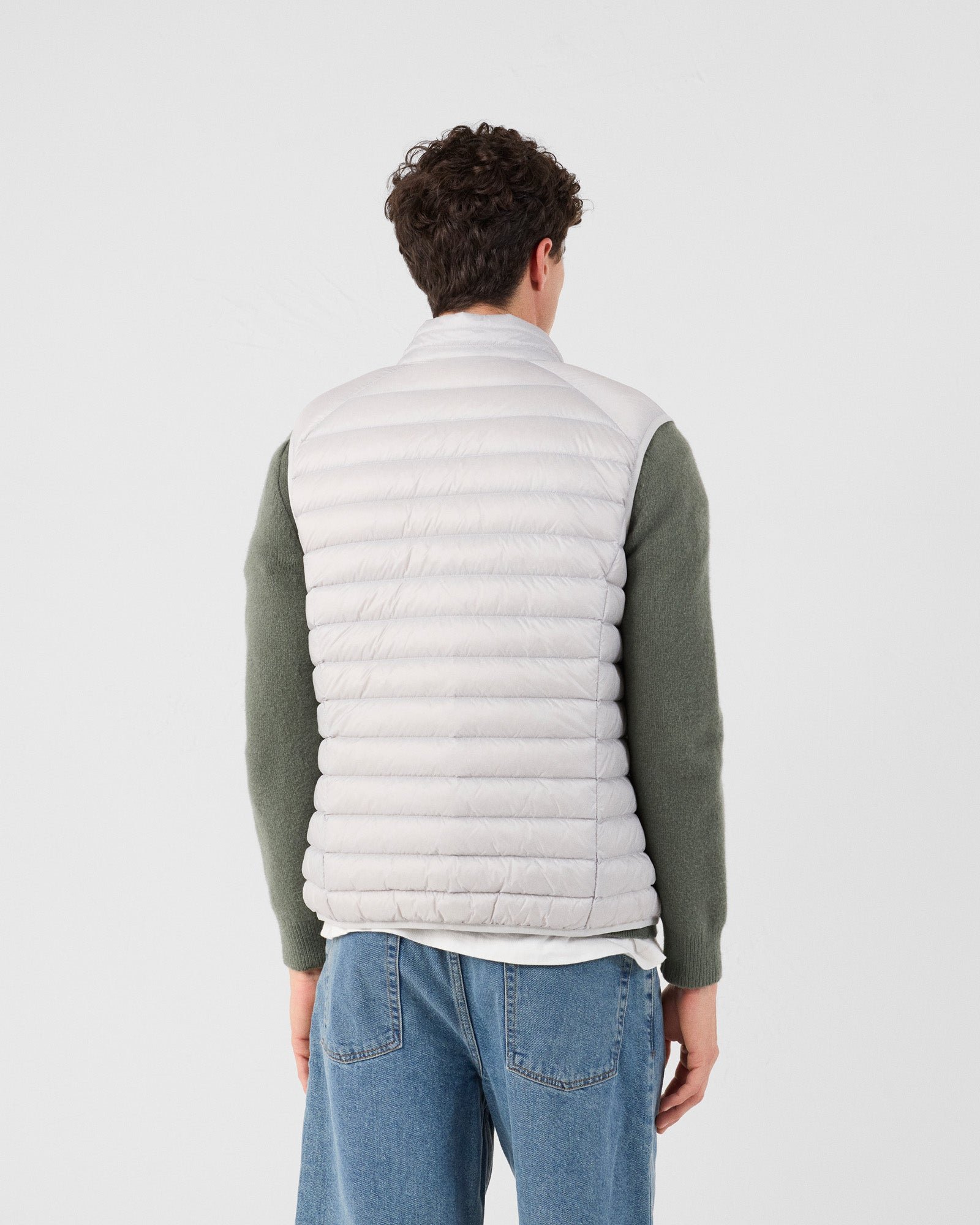 Sleeveless puffer jacket Tom JOTT Grey