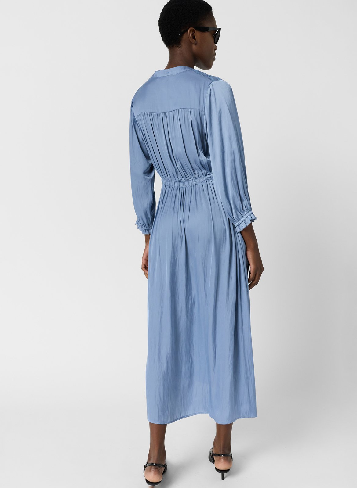 Midikleid mit Rundhalsausschnitt GERARD DAREL Blau