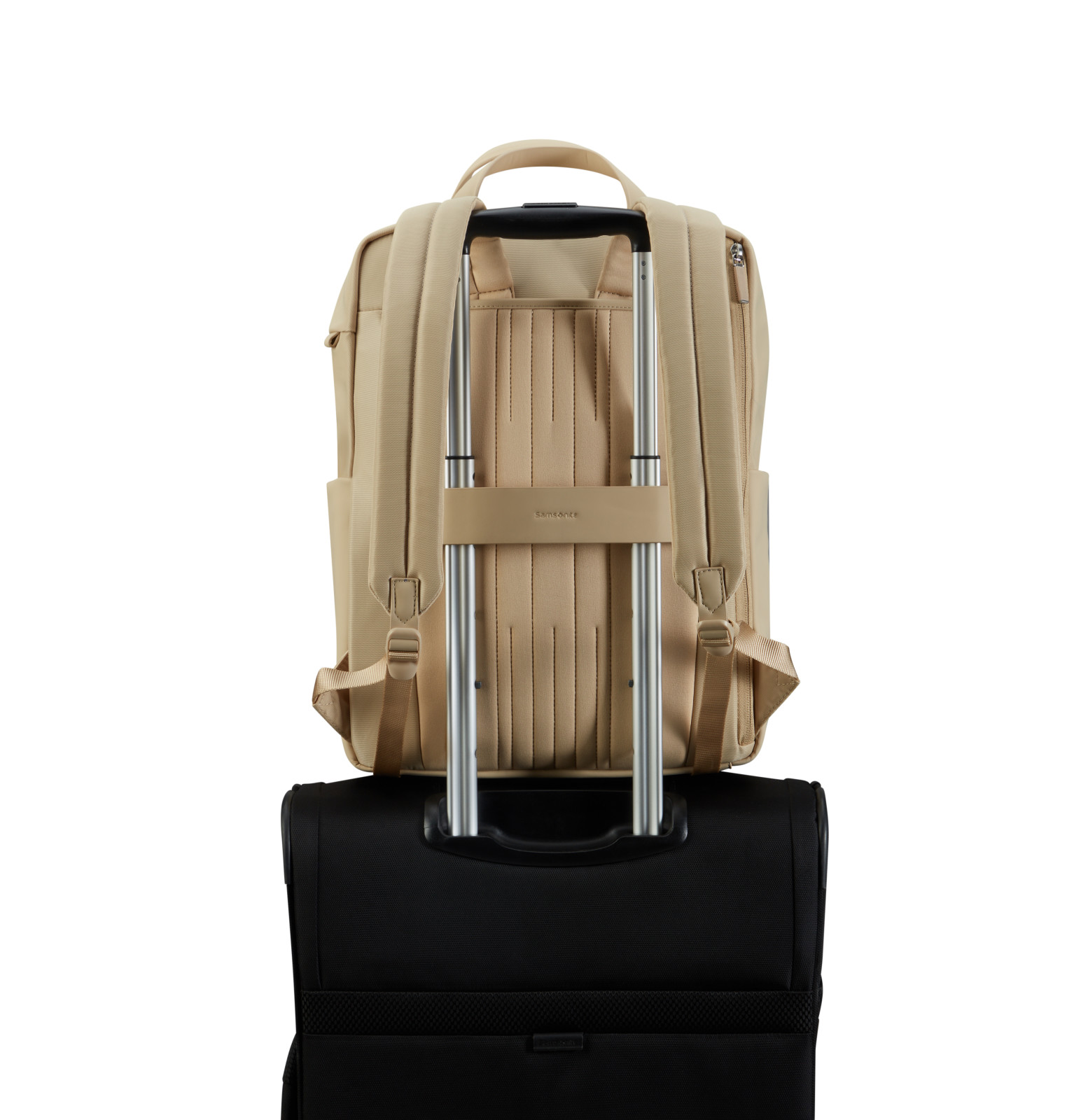 4-pack computer backpack Beige