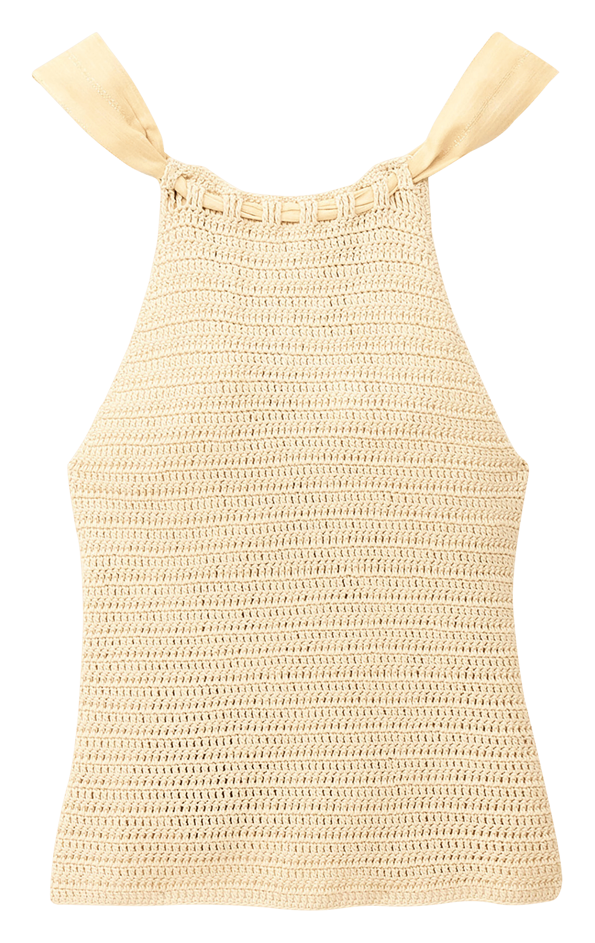 Top col halter en maille de coton BA&SH Veelkleurig