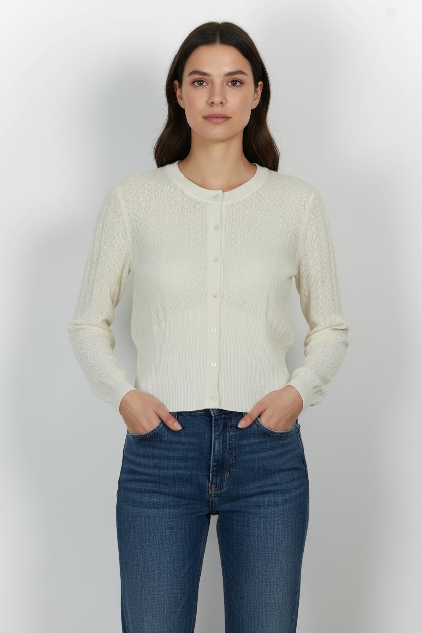 Cardigan MARIE SIXTINE - SECONDE MAIN Beige