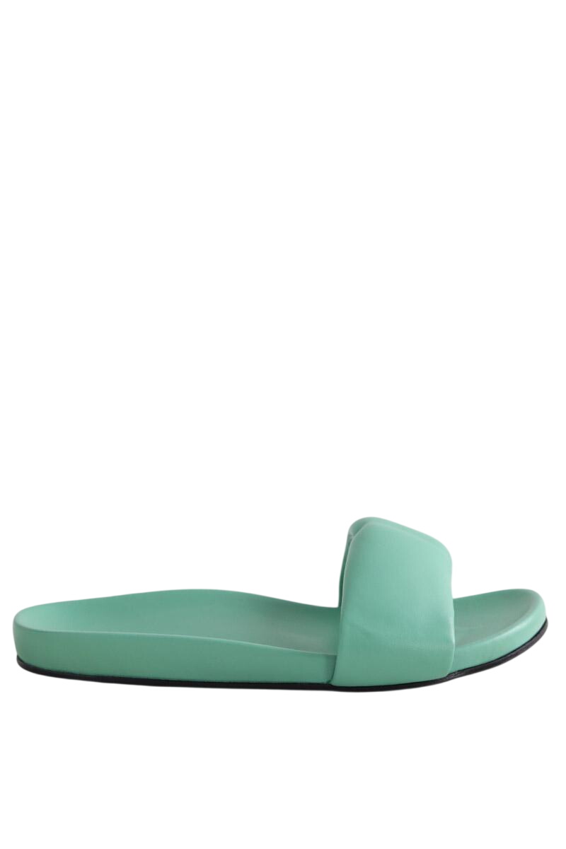 Mules LONGCHAMP - Seconde Main Green