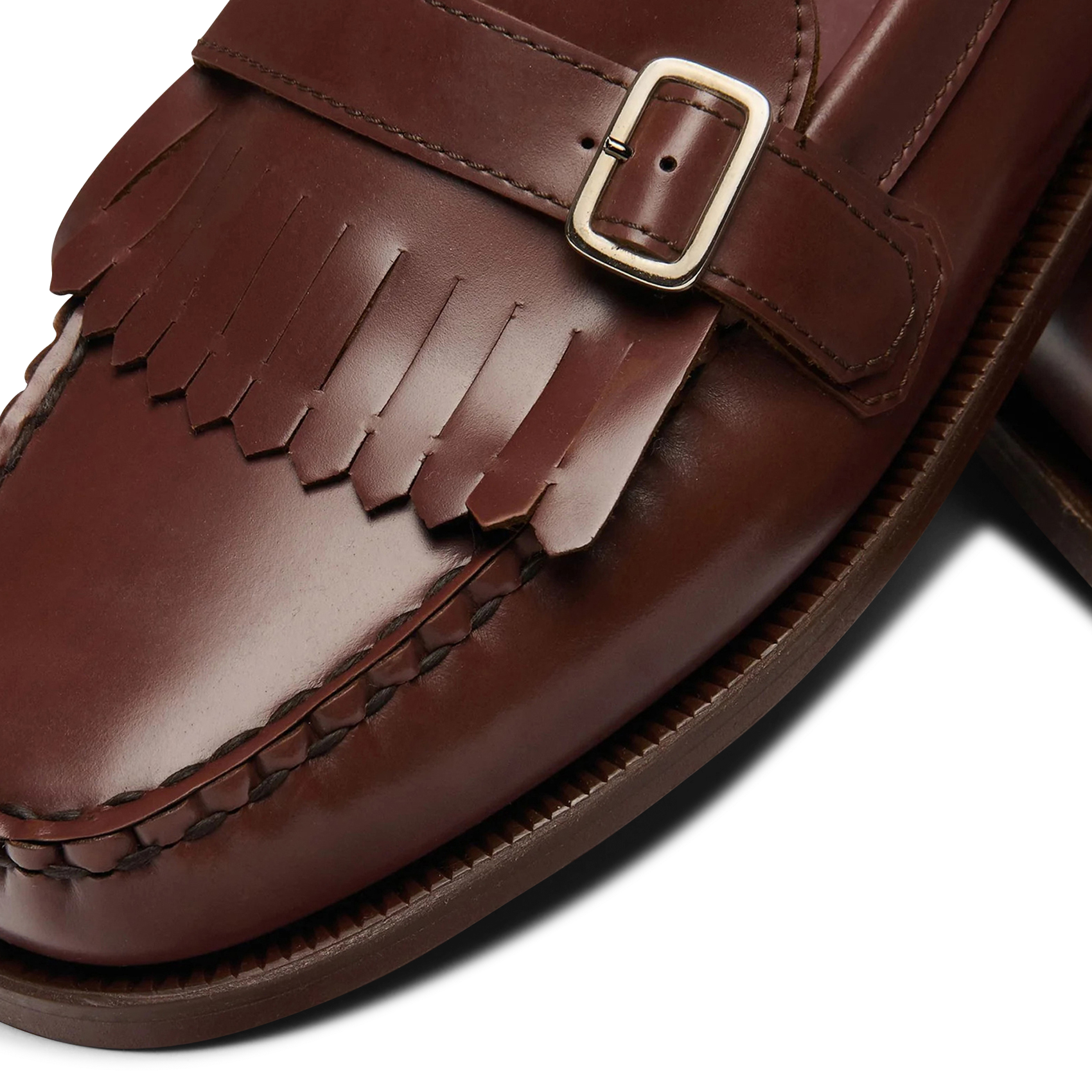 Mocassins en cuir SEBAGO Marron