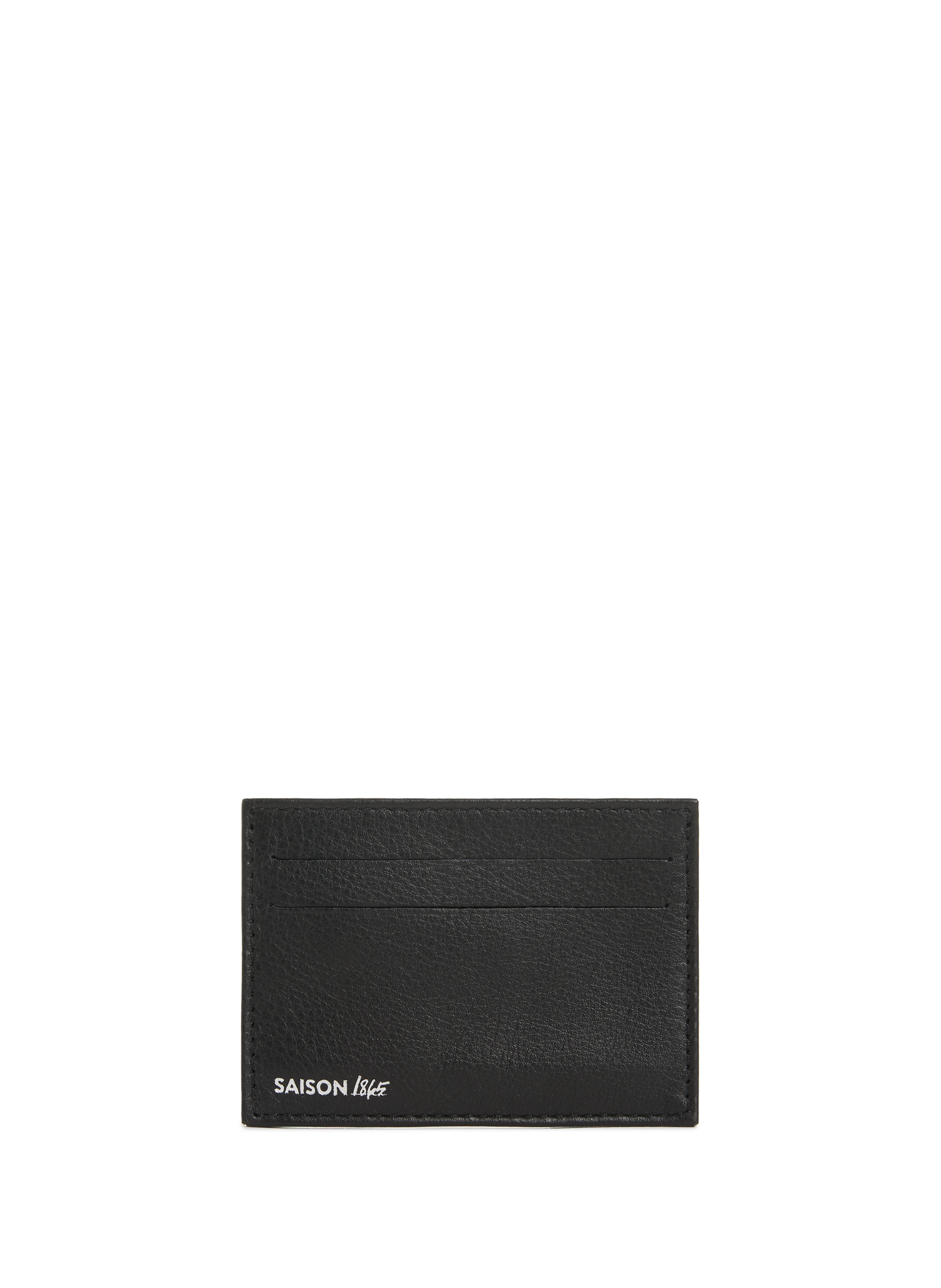 Leather card holder pm fra 579 v mini pc v green SAISON 1865