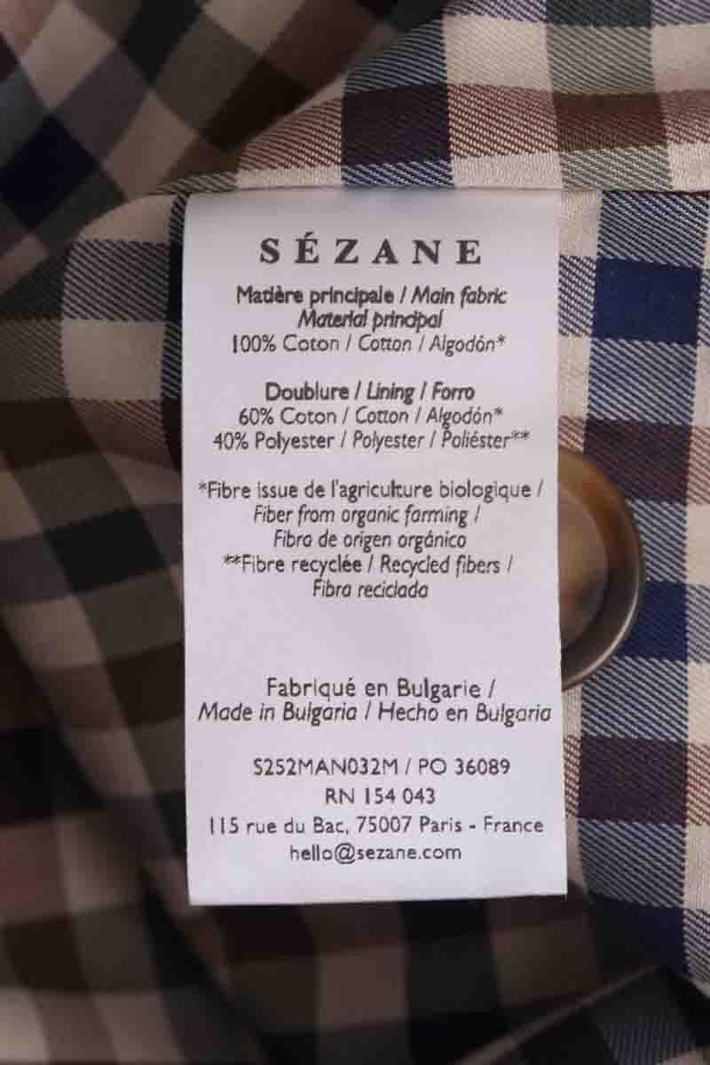 Trench coat SEZANE - Seconde main Brown