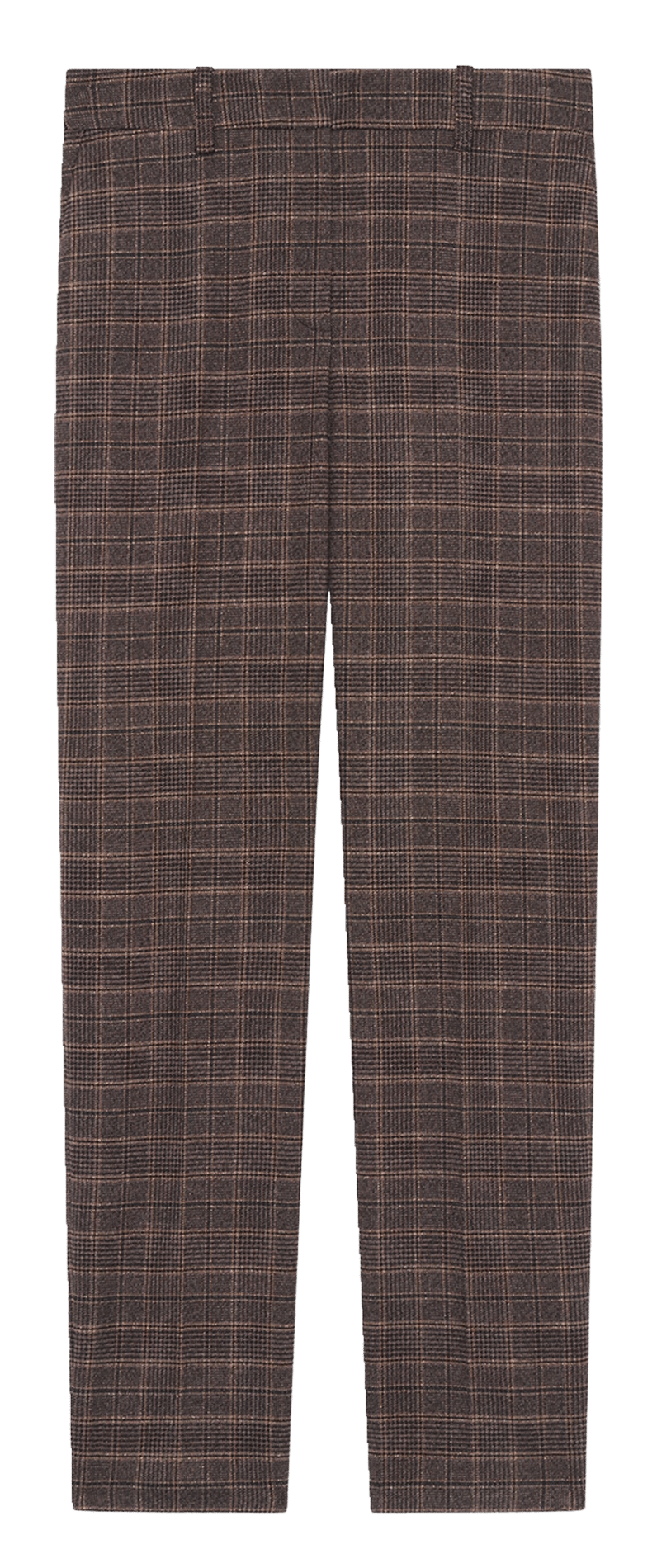 Bedruckte Slimfit-Hose CAROLL Braun