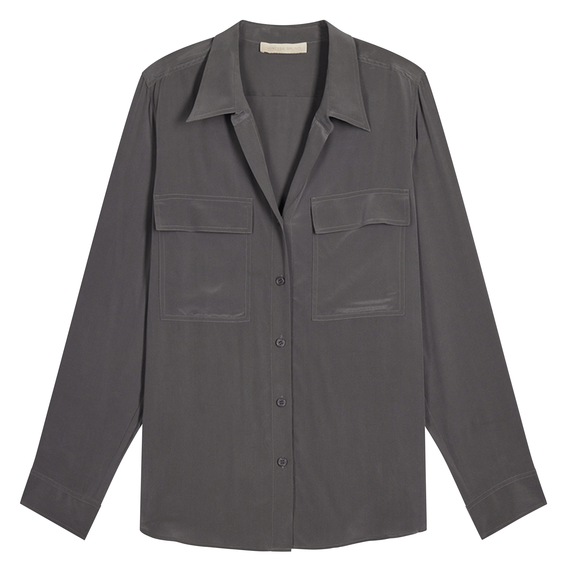 Silk classic-collar shirt VANESSA BRUNO