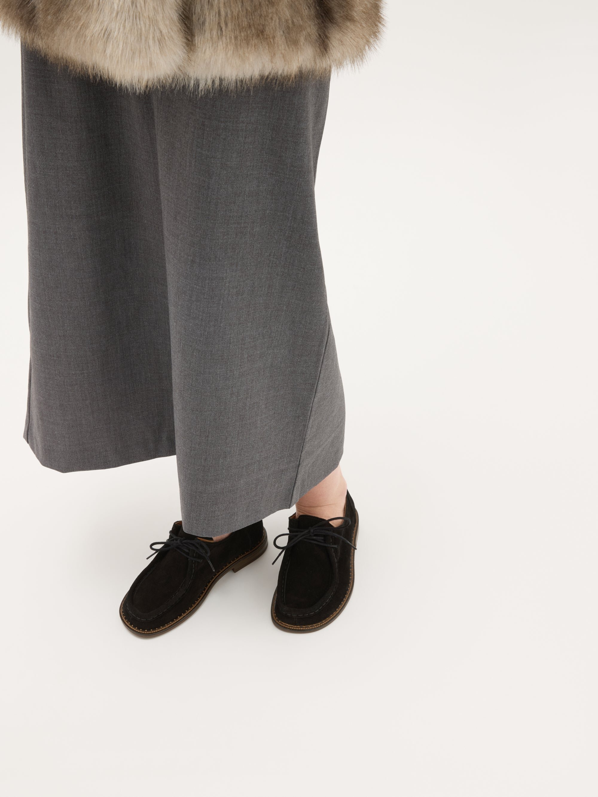 Derbies with flat heel and round toe VANESSA WU Black