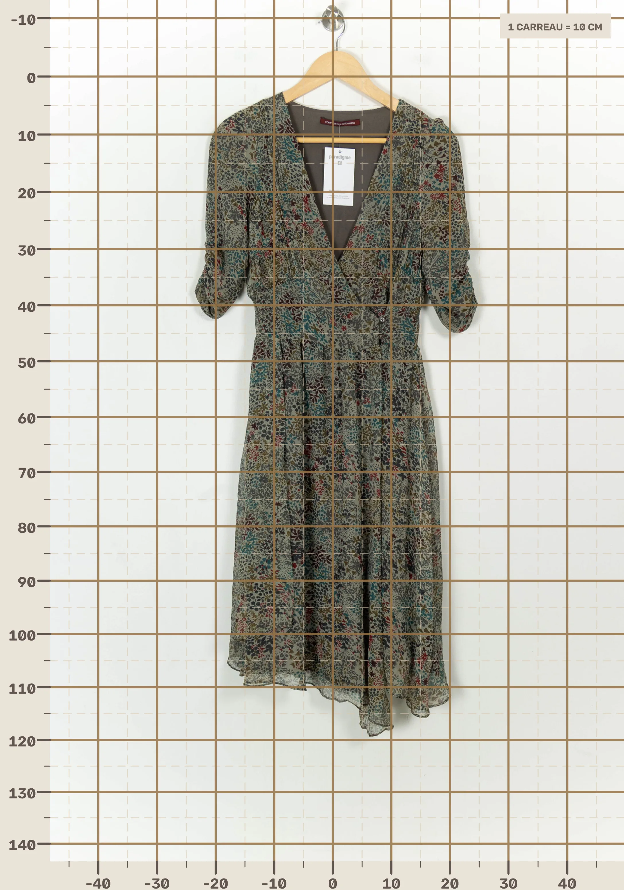 Short & midi dress COMPTOIR DES COTONNIERS - Seconde main Multicolored