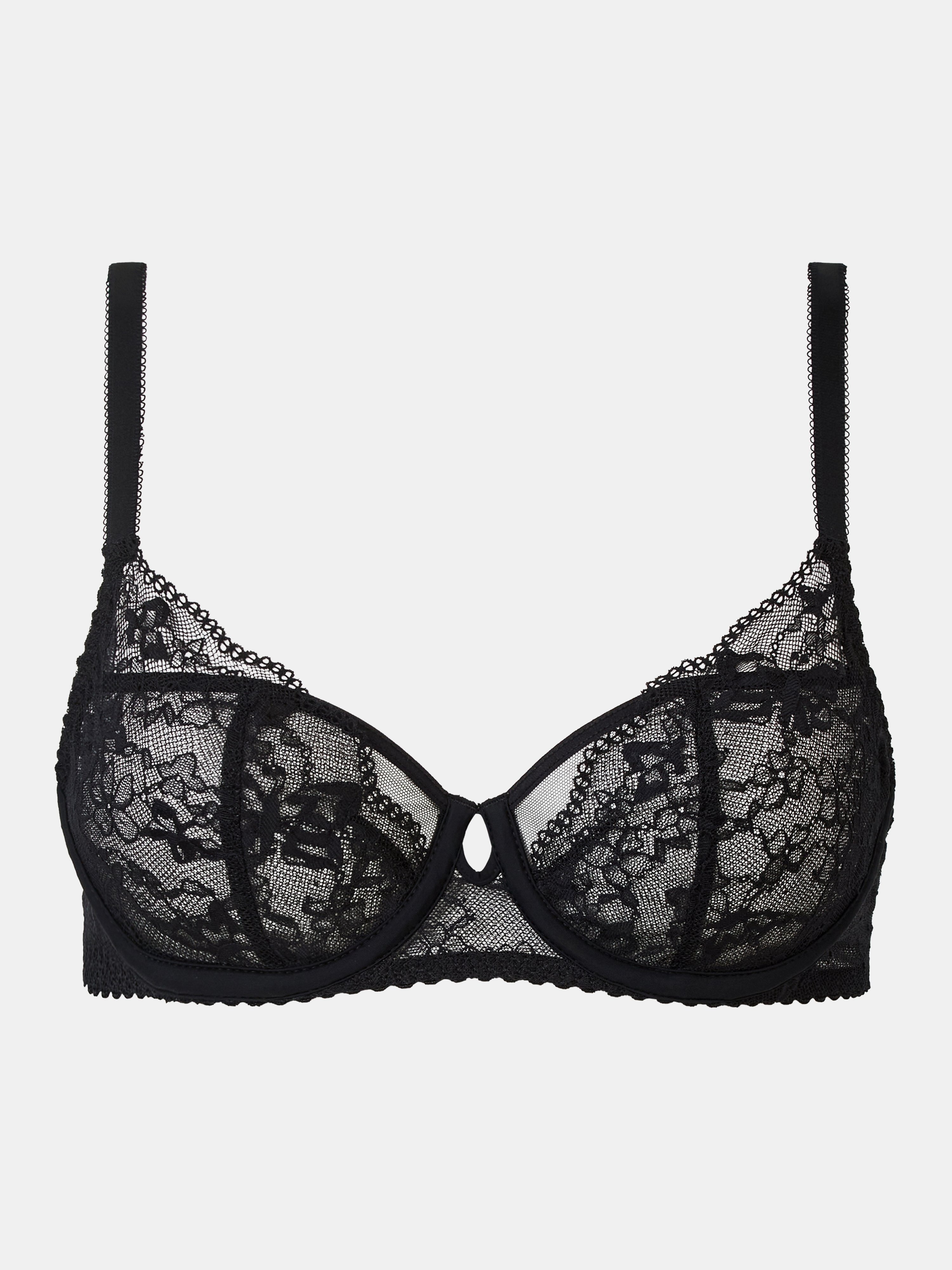 Demi-cup bra CHANTELLE PULP Black