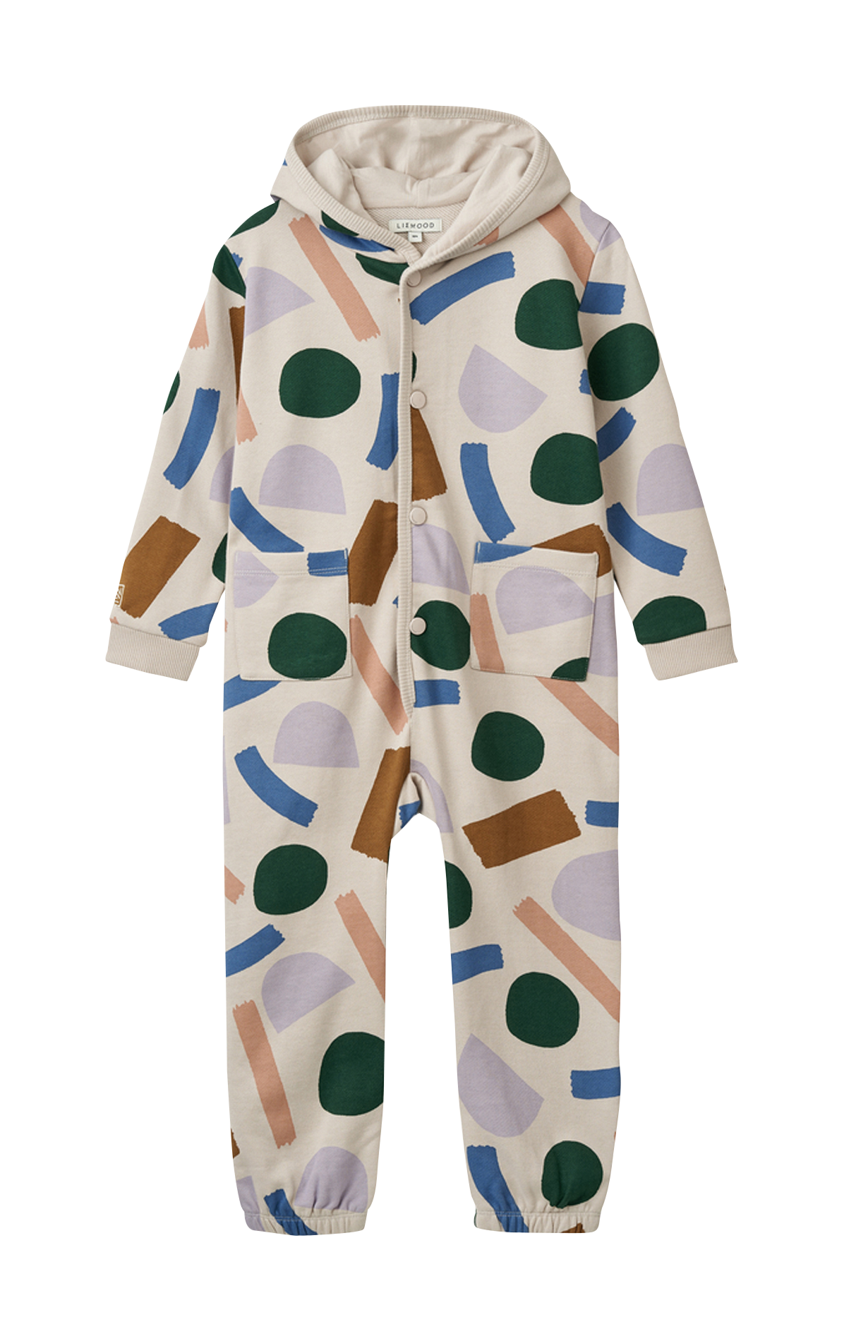 Printed organic cotton jumpsuit LIEWOOD Multicolored