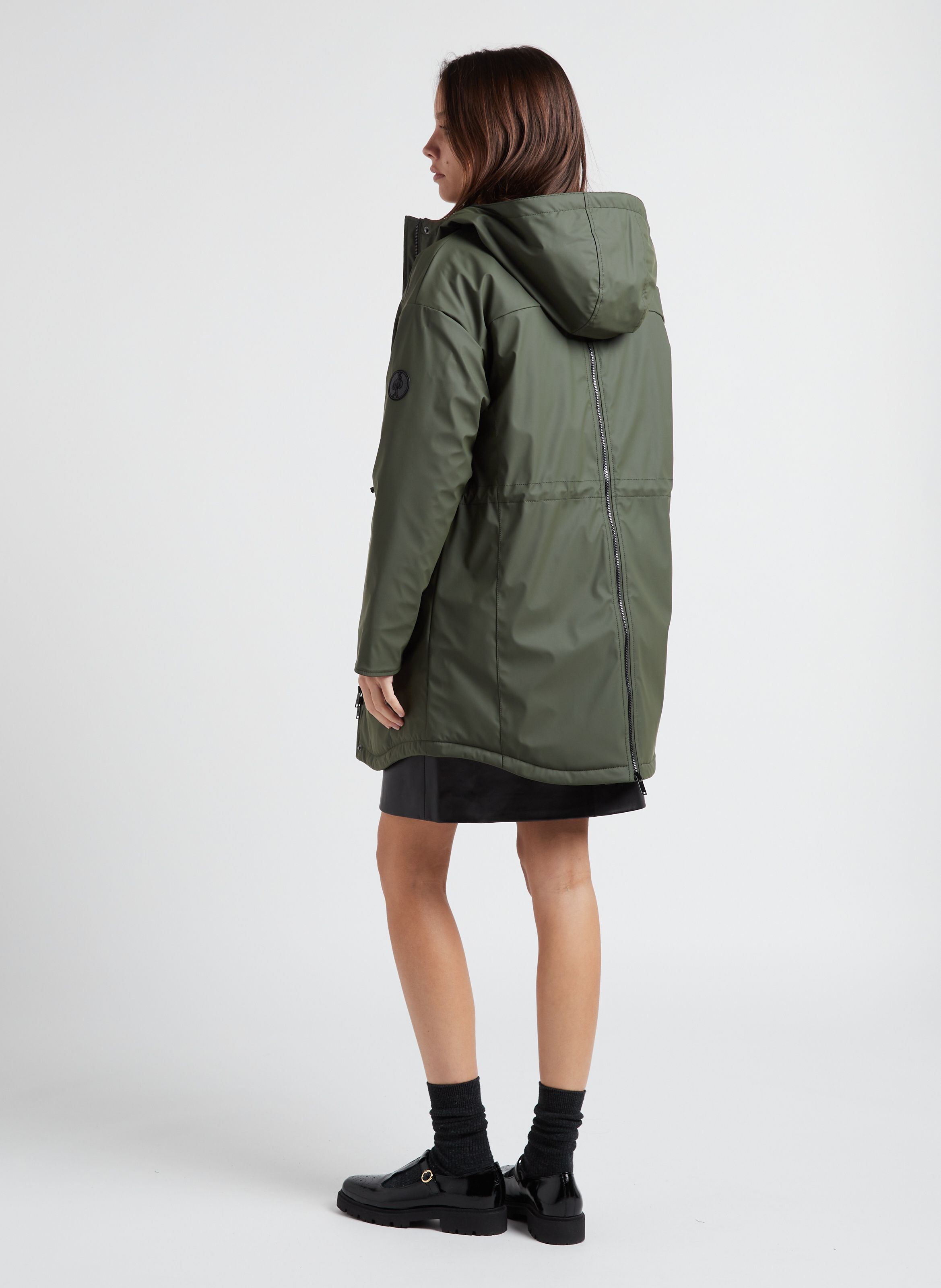 Canvas clearance parka jacket