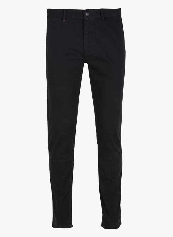 Stretch cotton chinos | Black by BOSS Stretch cotton chinos Black