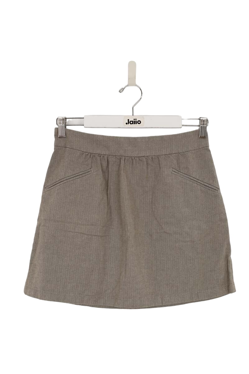 Cotton mini skirt AGNES B. - Seconde Main Grey