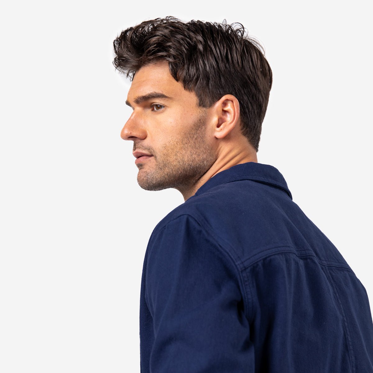 Denim overshirt BILLYBELT Blue