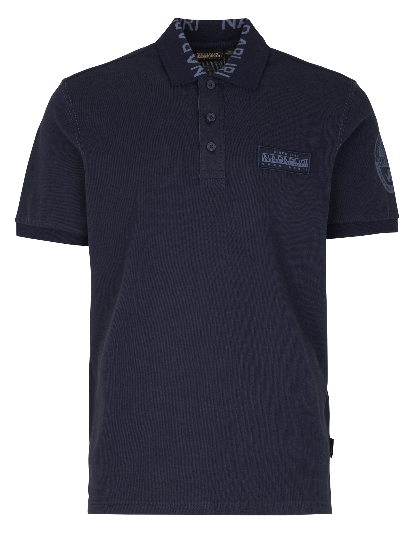 Polo regular en coton NAPAPIJRI Bleu