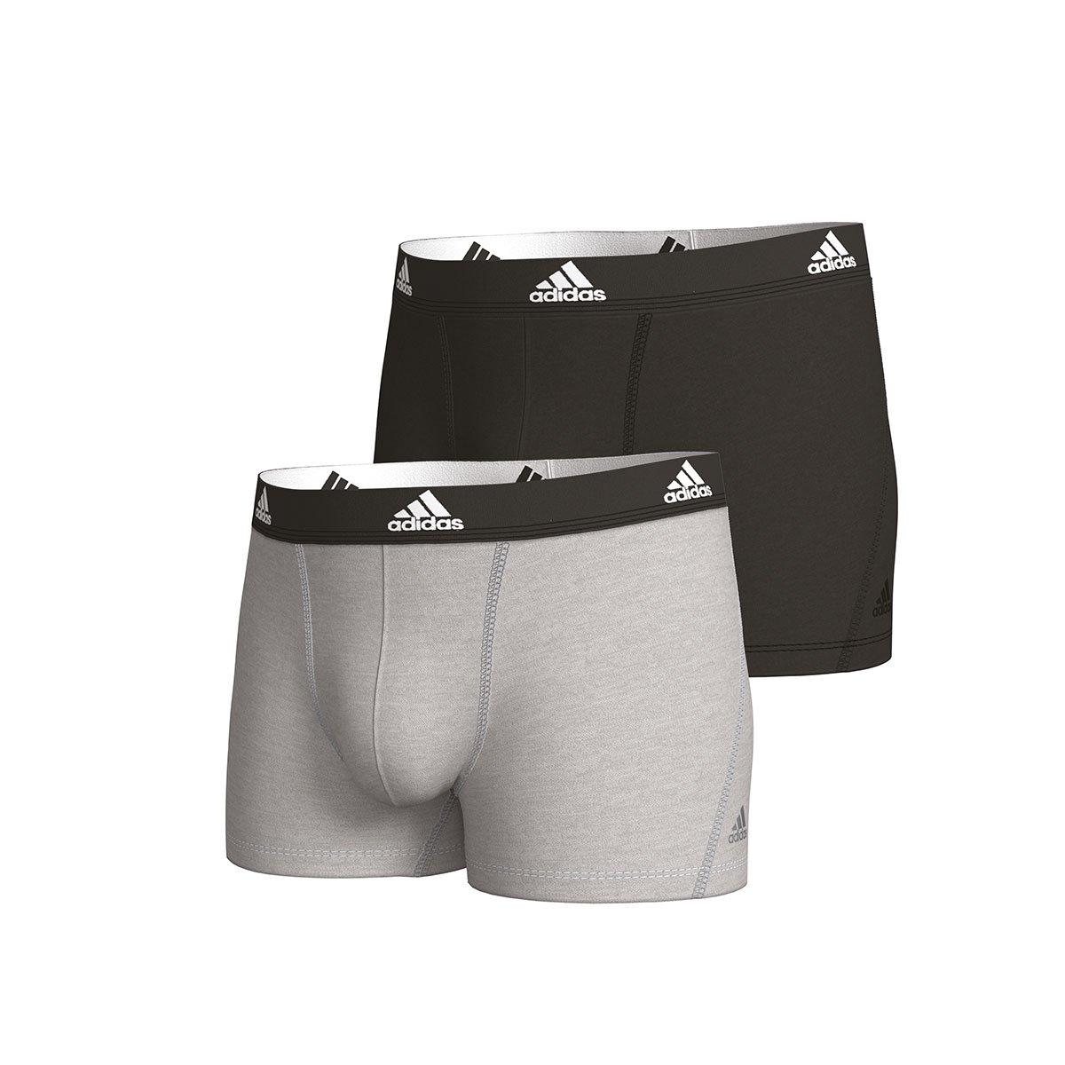 Active flex cotton boxer shorts, pack of 2 ADIDAS UNDERWEAR
