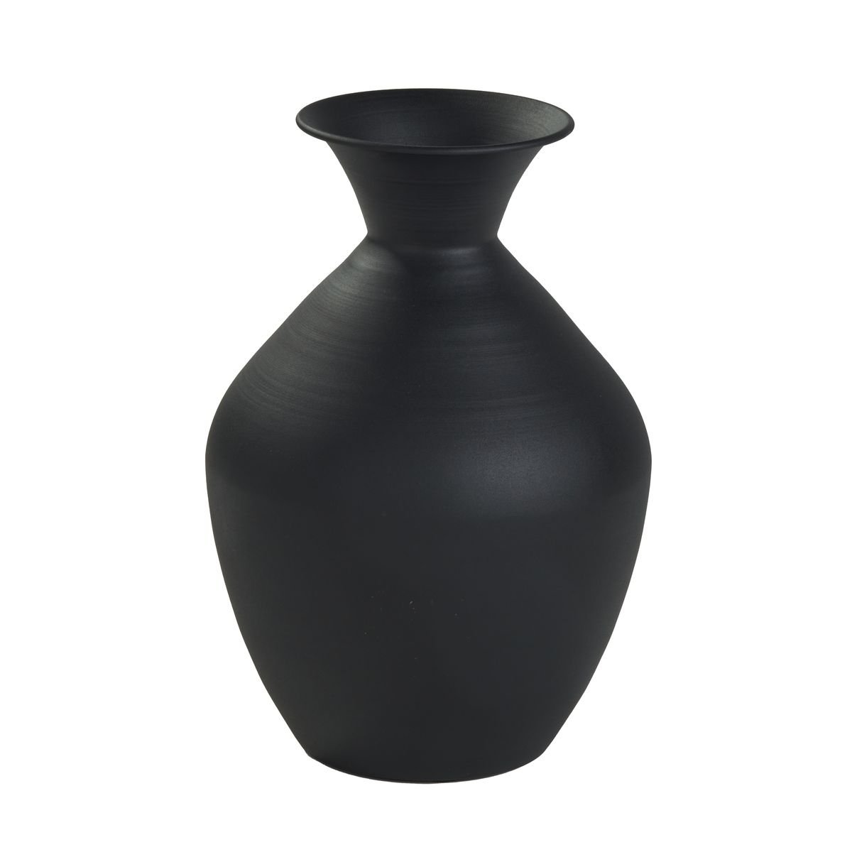 Vase en métal FACTORY Noir