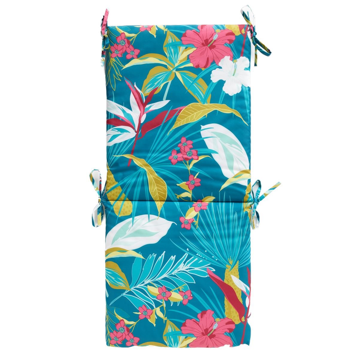 Chair with printed backrest TODAY LINGE DE MAISON Blue