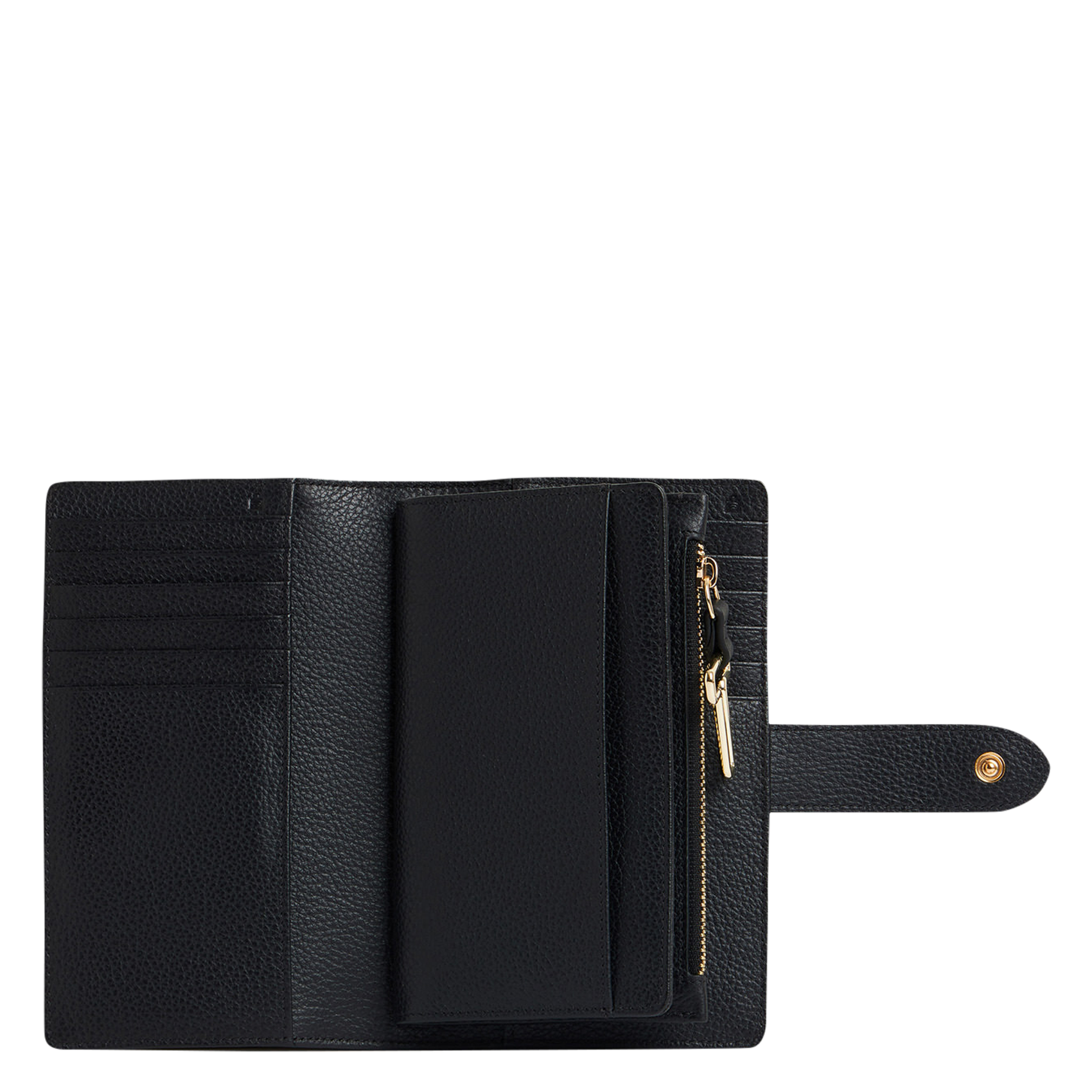 Portefeuille en cuir LE TANNEUR Noir