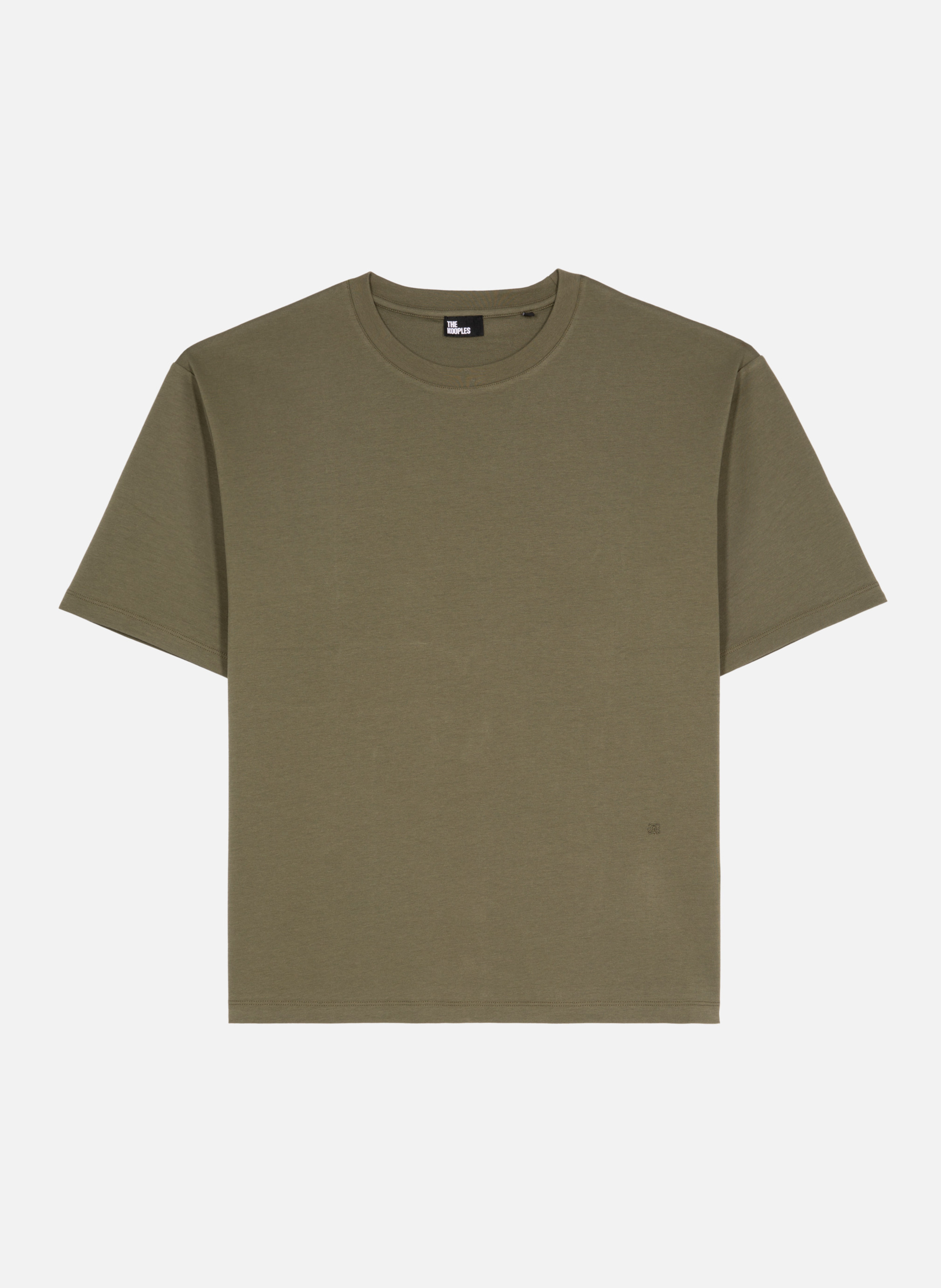 Solid Oversized T-shirt THE KOOPLES Green