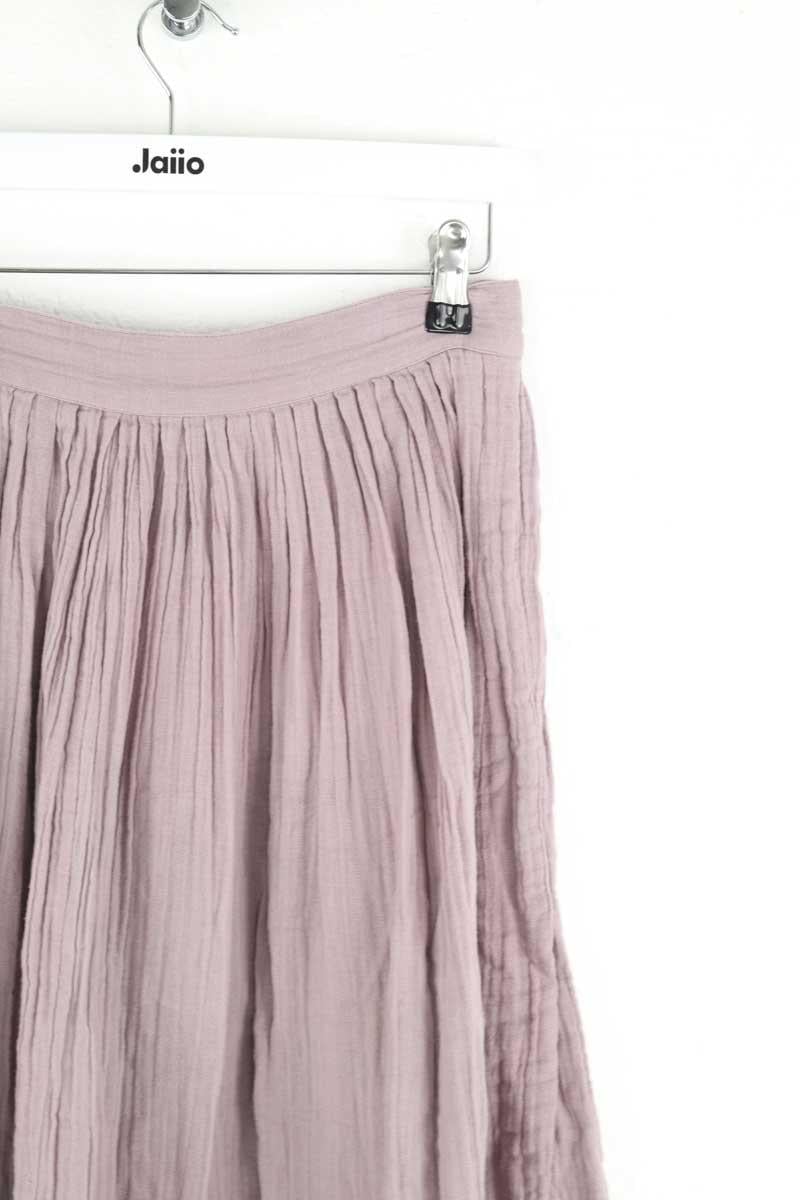 Cotton skirt LAURENCE BRAS - Seconde Main Purple