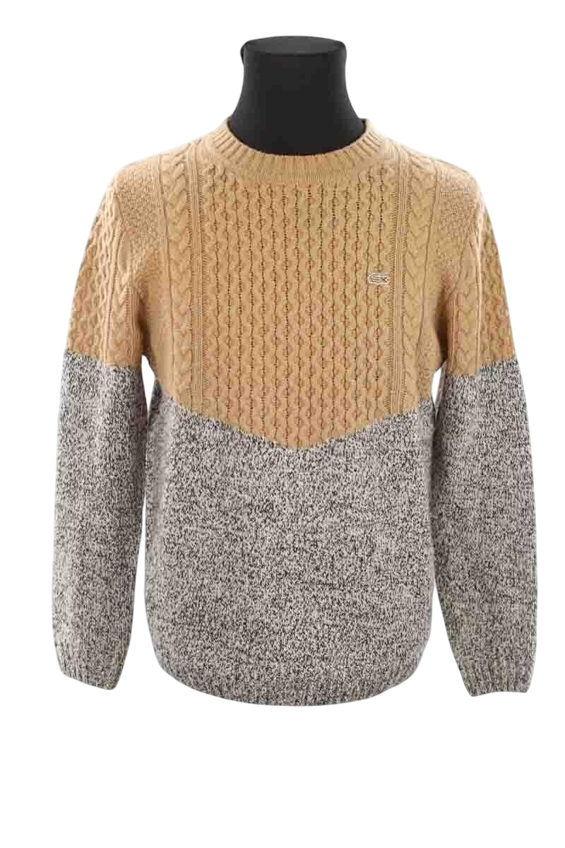 Wool sweater LACOSTE - SECONDE MAIN Beige