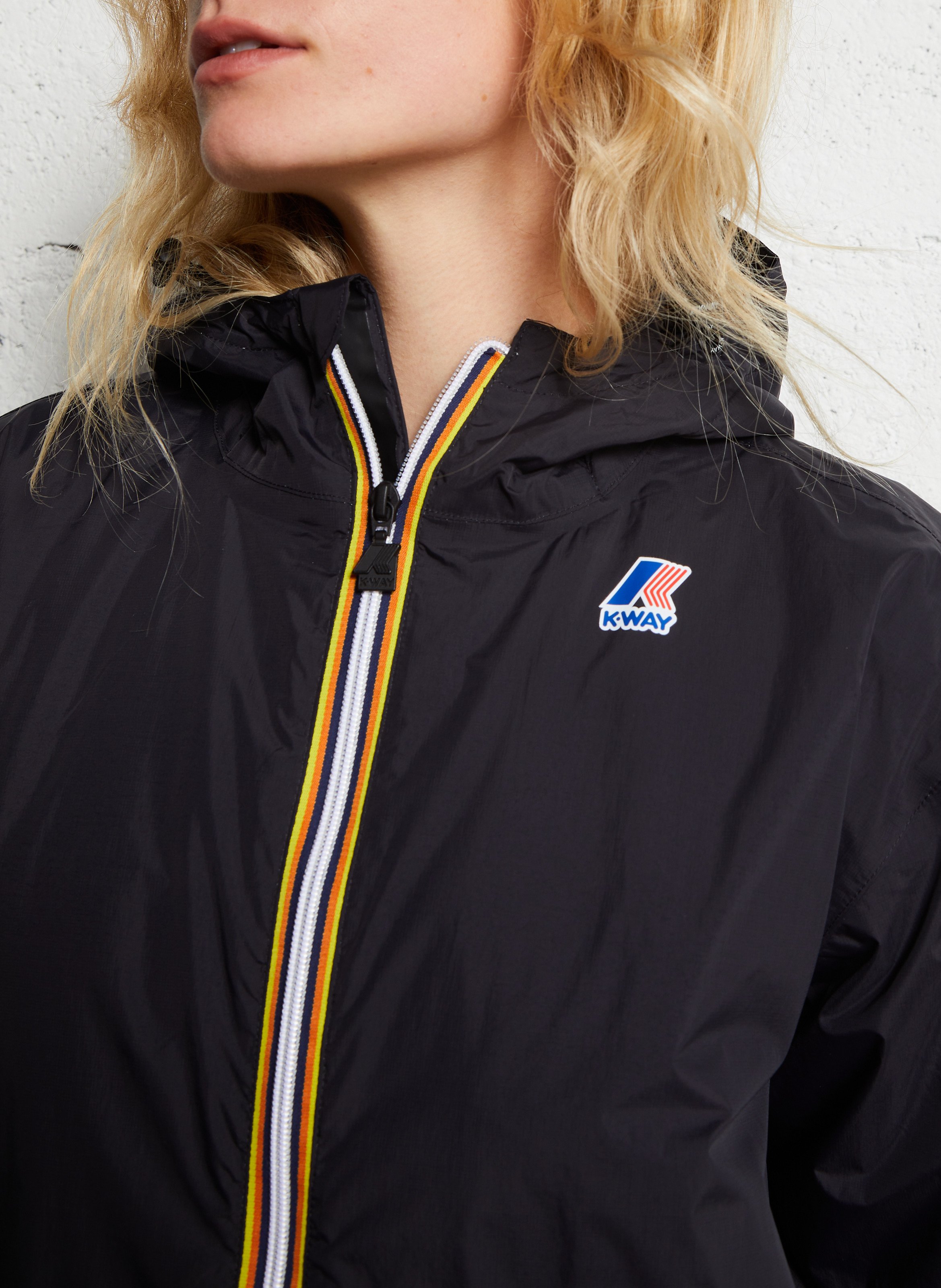 Windjacke K-WAY Schwarz