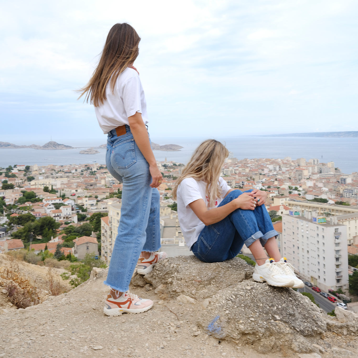 Baskets techniques et durables MEEKO Rose