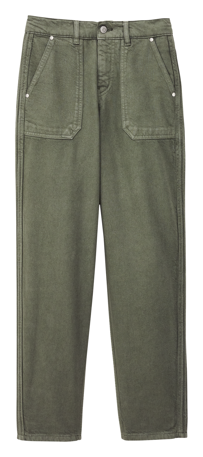 Wijde joggingbroek met een relaxte uitstraling. BA&SH Kaki