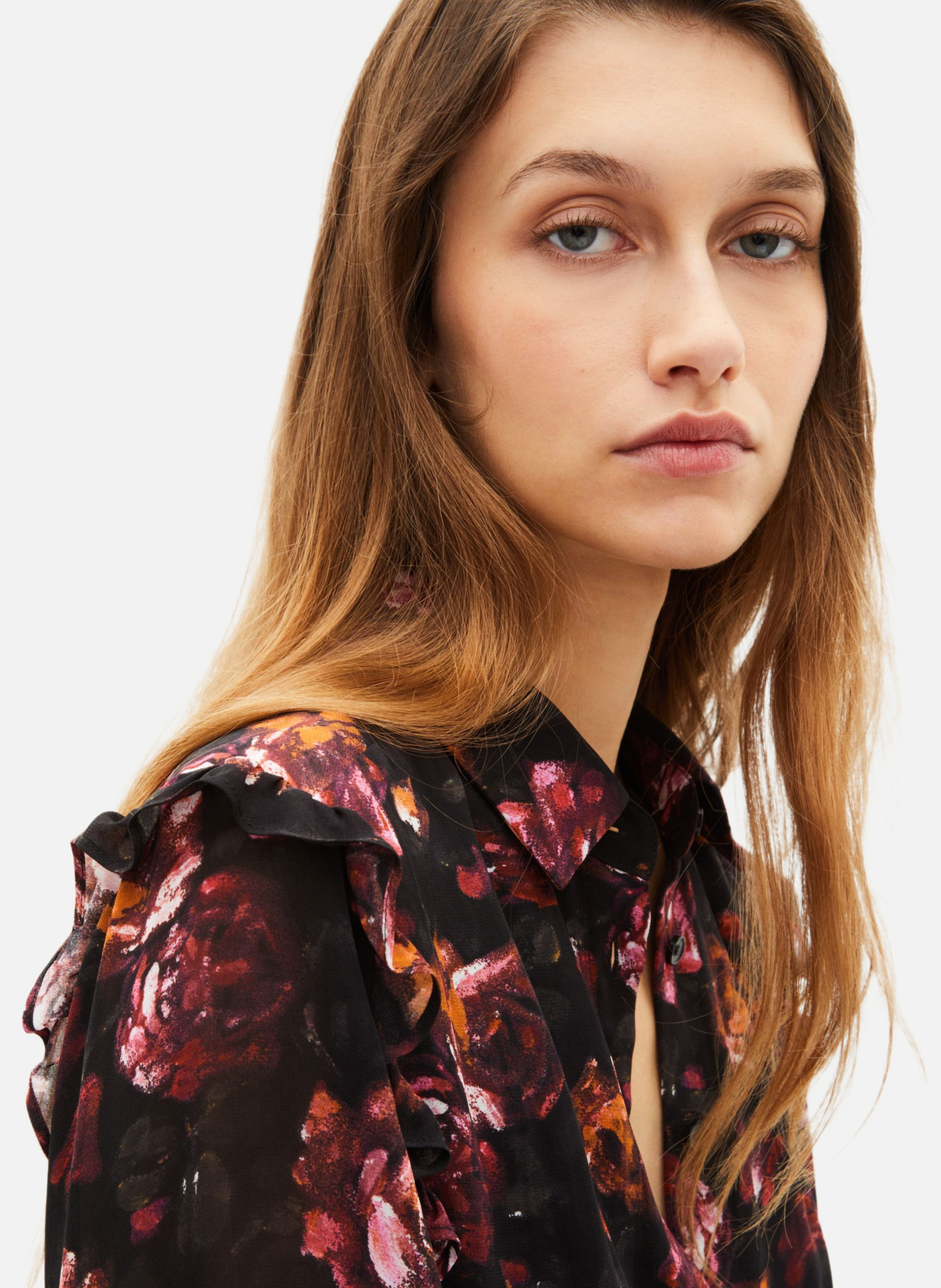 Robe longue imprimé THE KOOPLES Noir