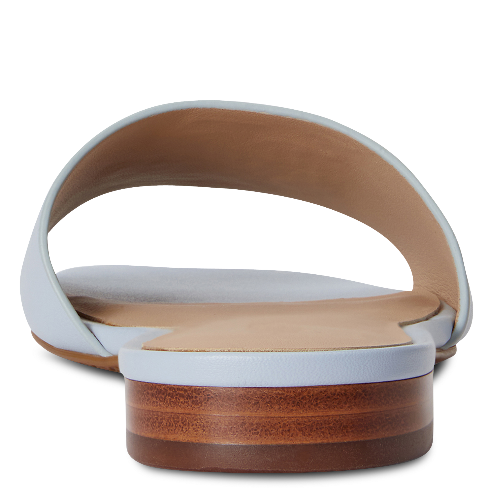 Aouda flat leather sandals LAUREN RALPH LAUREN Blue