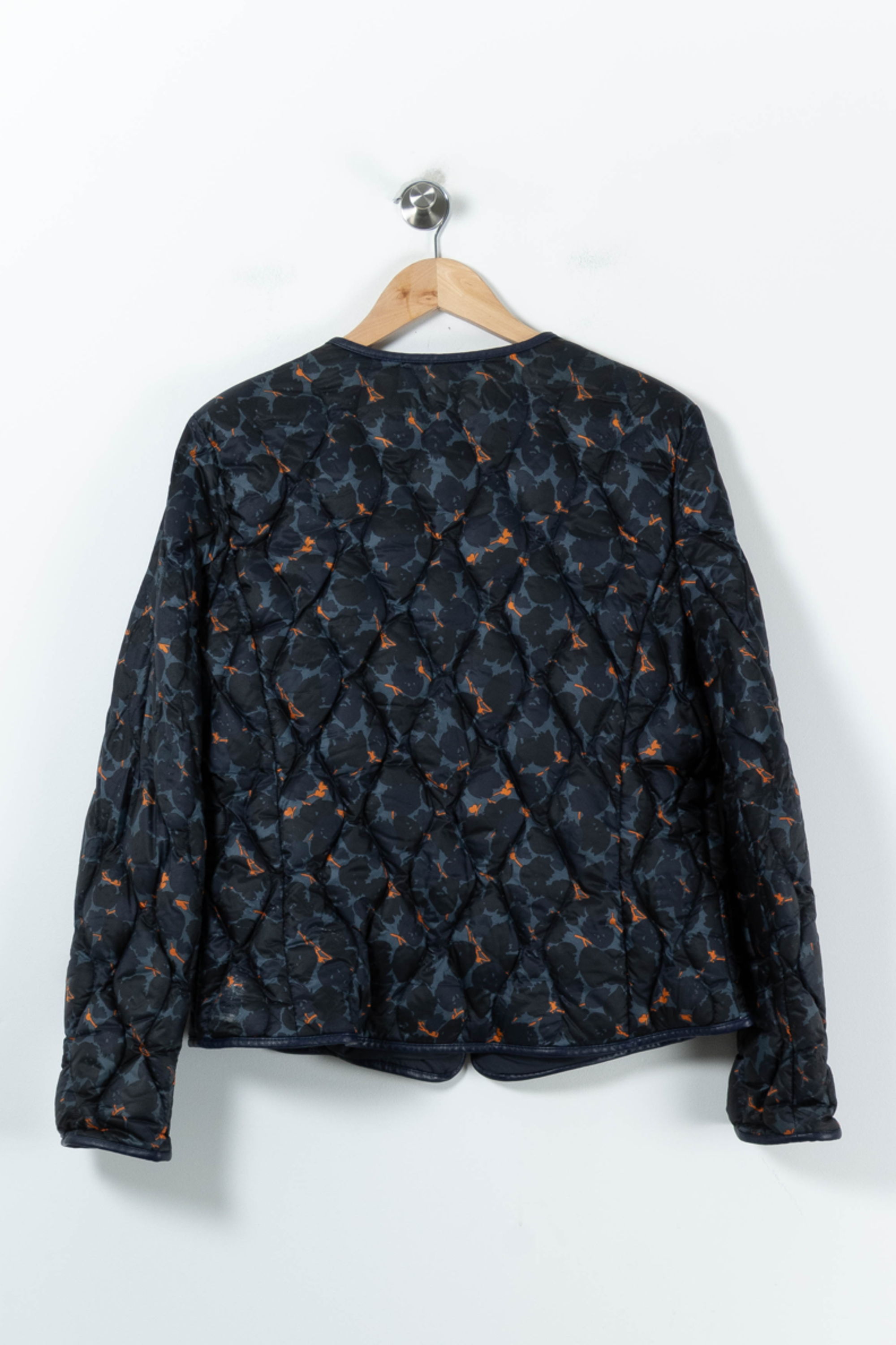 Lightweight quilted padded jacket with high neck COMPTOIR DES COTONNIERS - Seconde main Blue