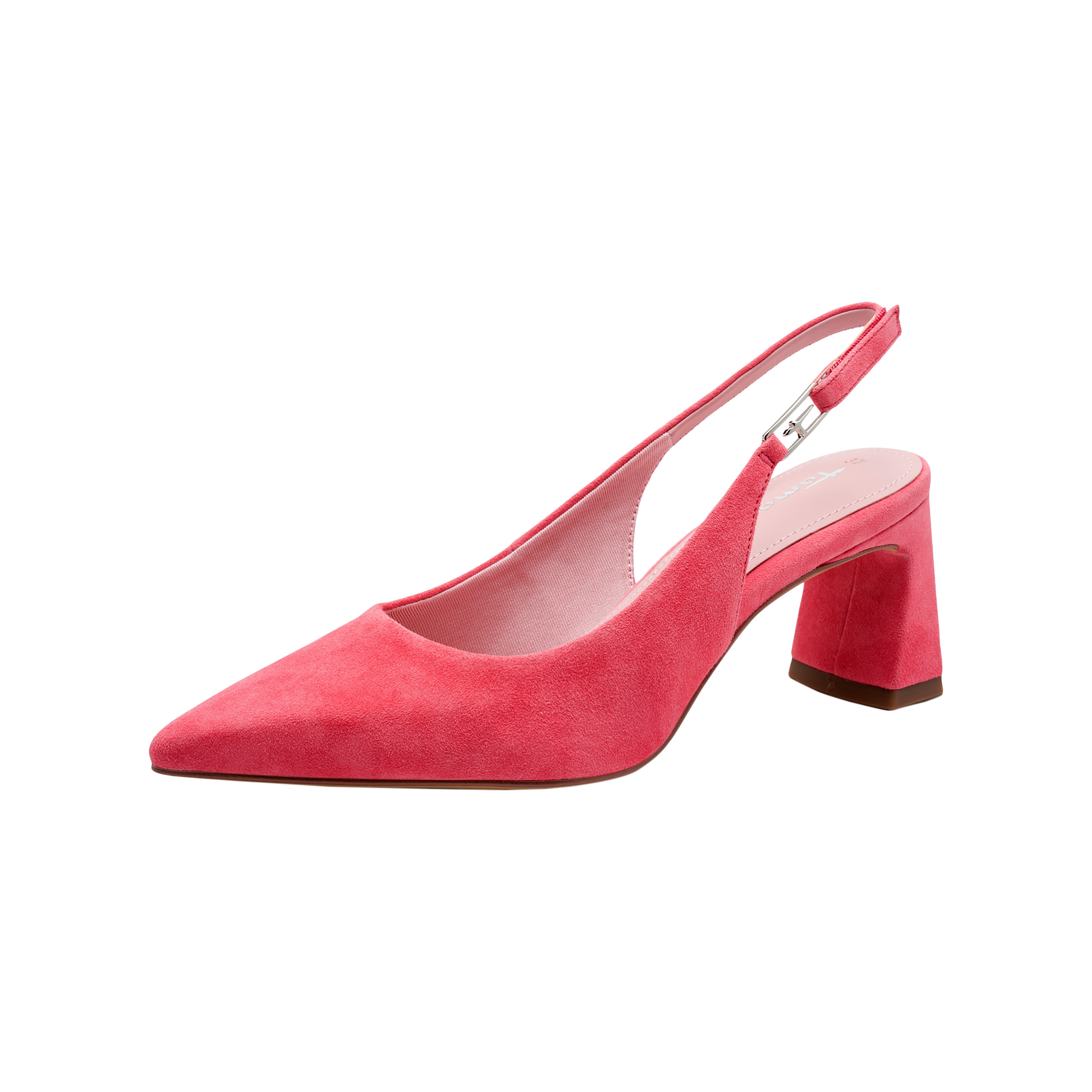 Escarpins cuir à talon TAMARIS Rose