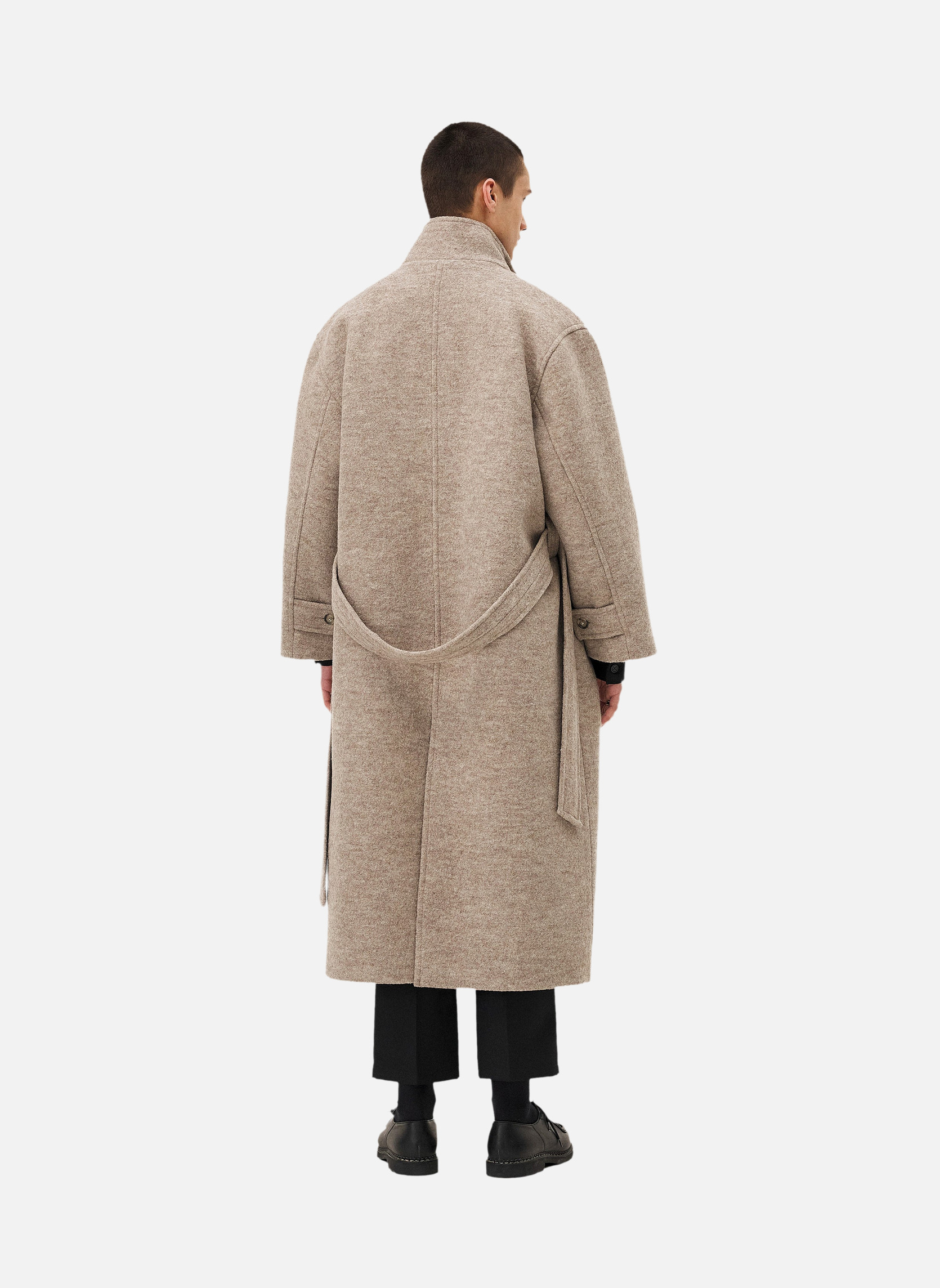 Oversized coat HERA SAND Noyoco Beige