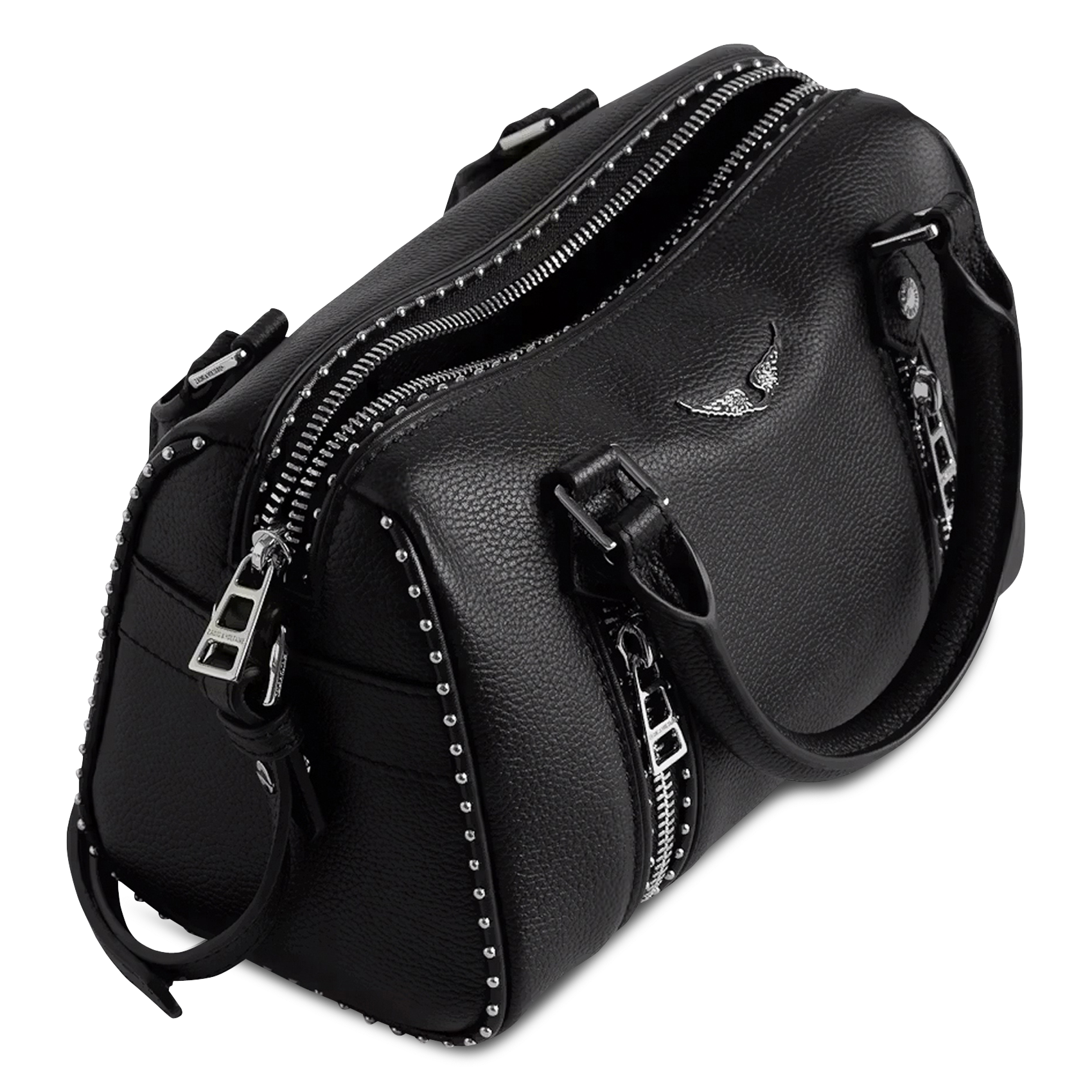Leather tote bag ZADIG&VOLTAIRE Black
