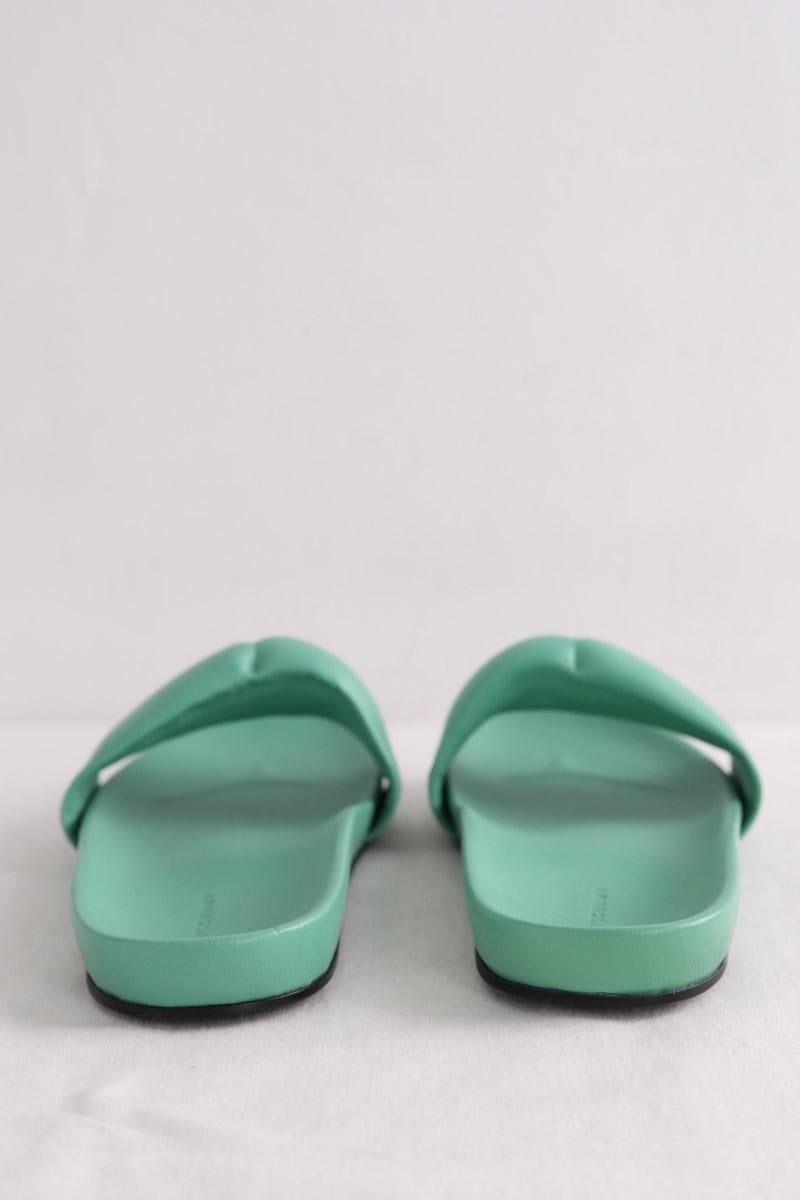 Mules LONGCHAMP - Seconde Main Green