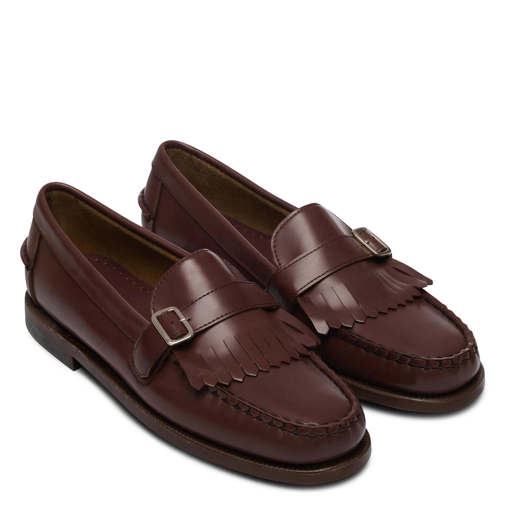 Mocassins en cuir SEBAGO Marron