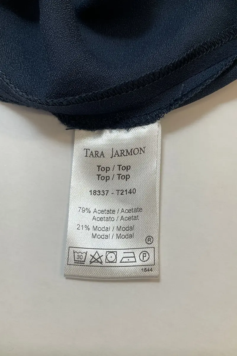 Azawood sleeveless top TARA JARMON - Seconde Main Blue