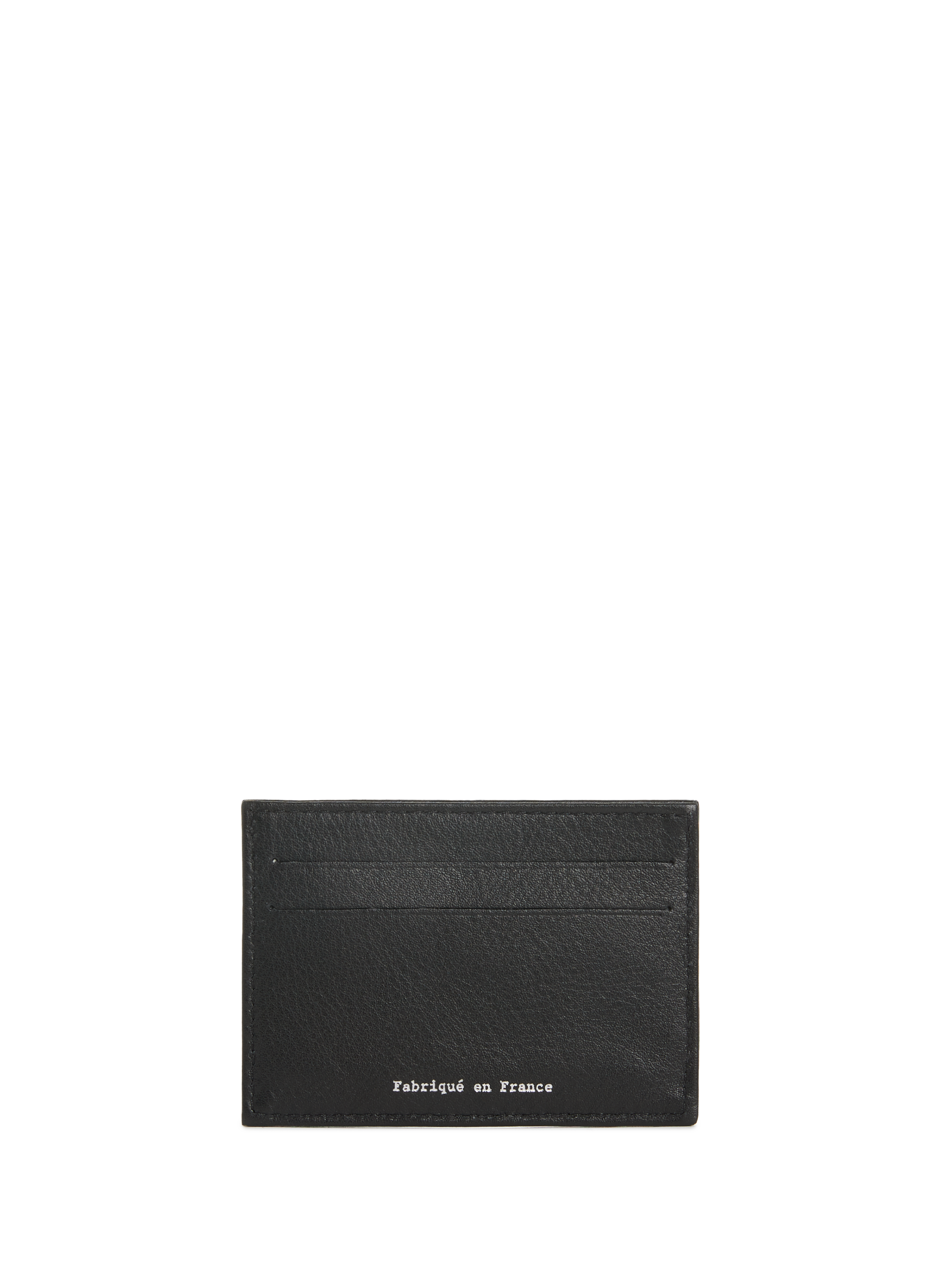 Leather card holder pm fra 579 v mini pc v green SAISON 1865 Black
