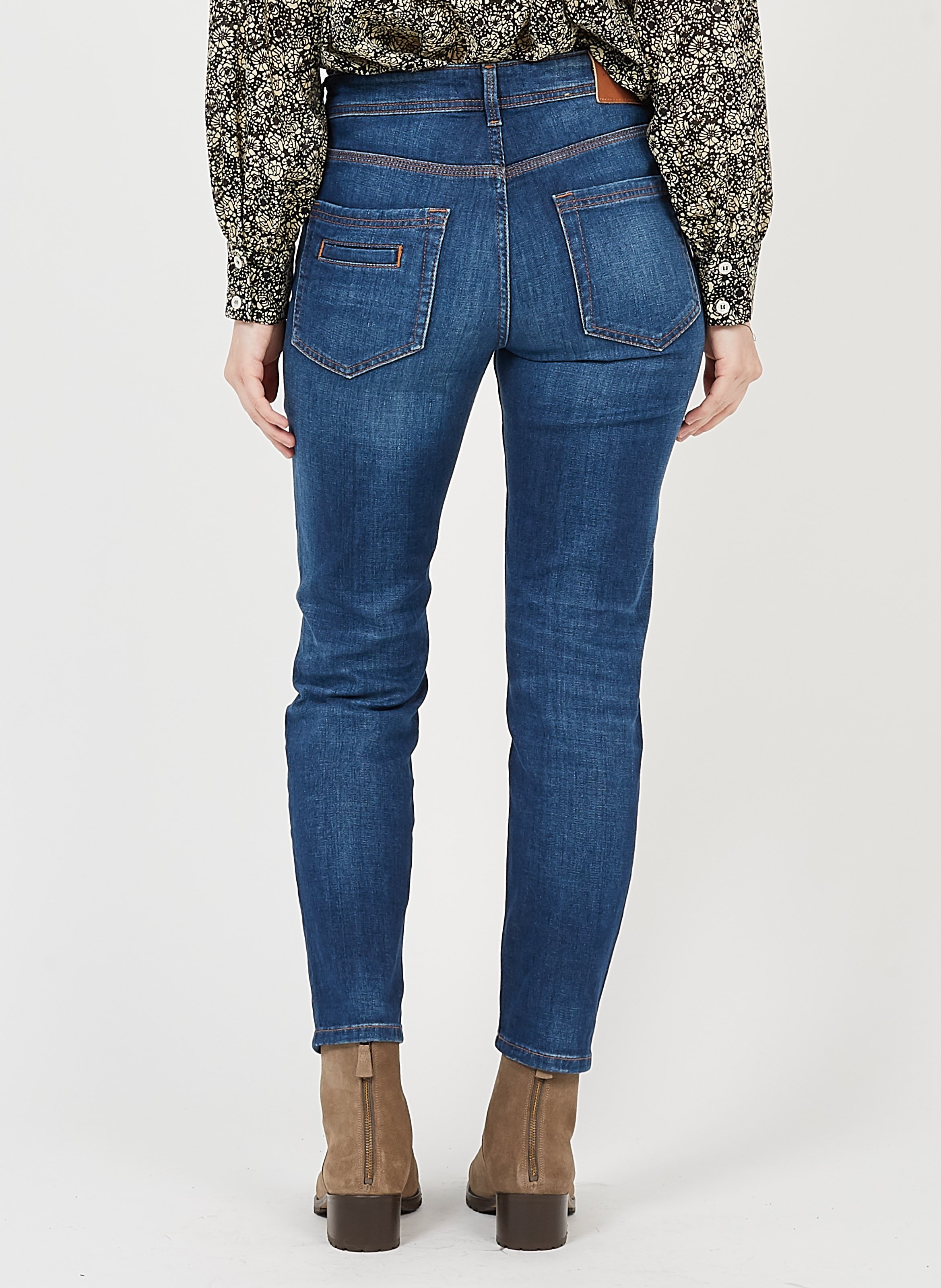 Boyfriend Jeans MARC O'POLO Blau