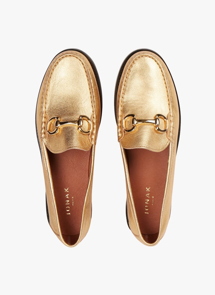 Chaussure top jonak doré