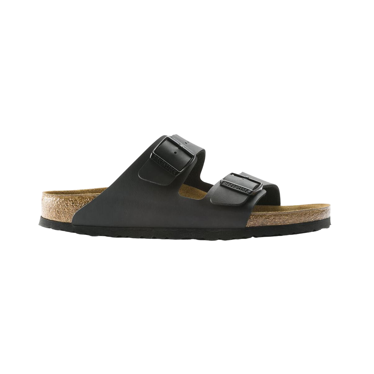 Faux leather sandals BIRKENSTOCK Black
