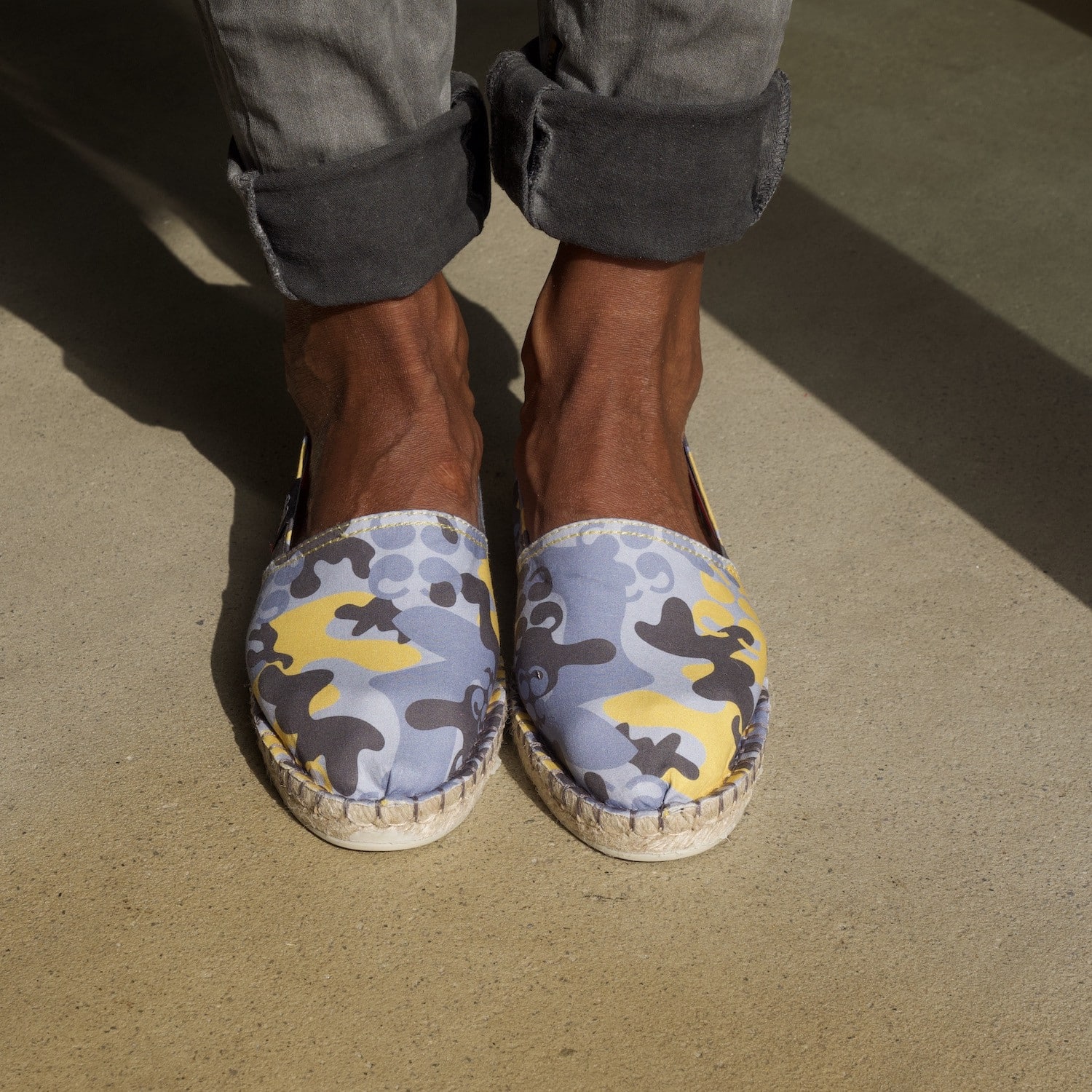 Printed espadrilles ART OF SOULE Yellow