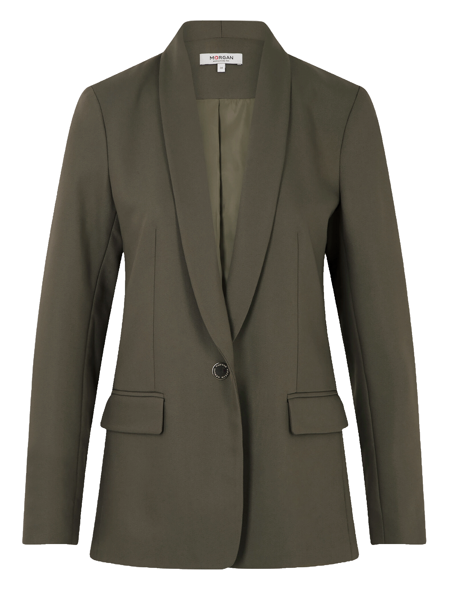 Blazer - katoenblend MORGAN Groen