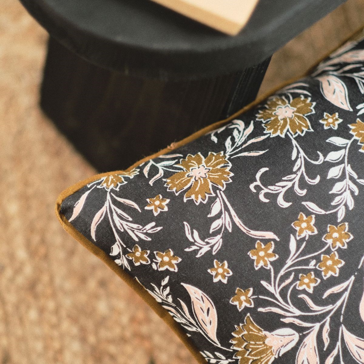 Cotton decorative cushion TODAY LINGE DE MAISON Brown