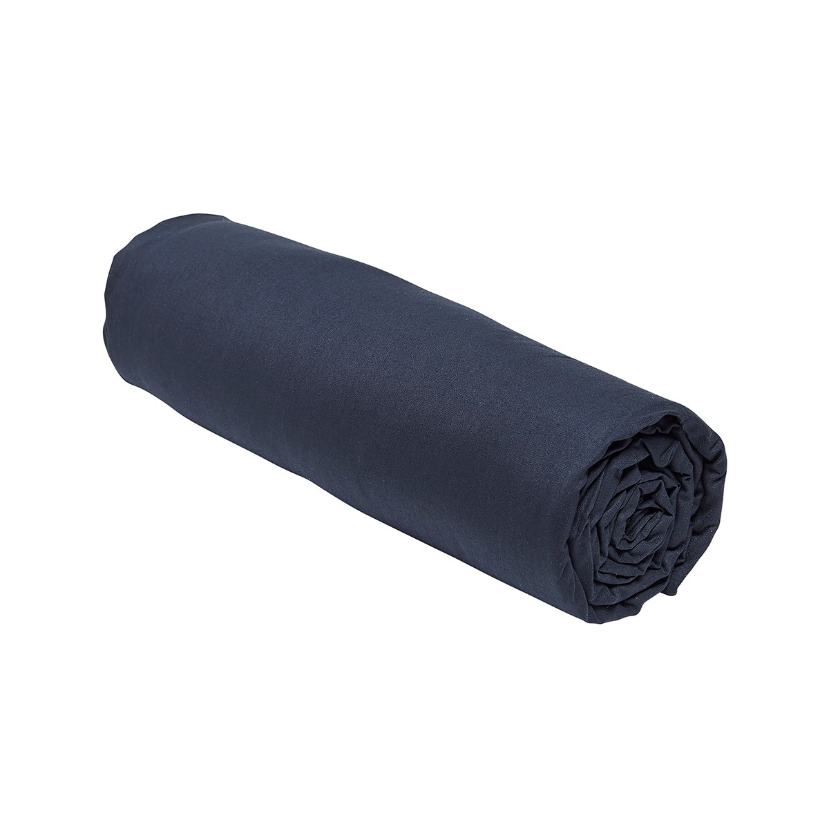 Fitted sheet with deep pockets in cotton TODAY LINGE DE MAISON Blue