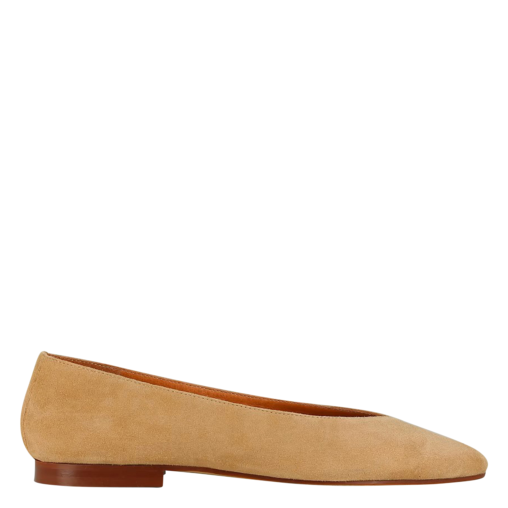 Ballerines en cuir velours JONAK