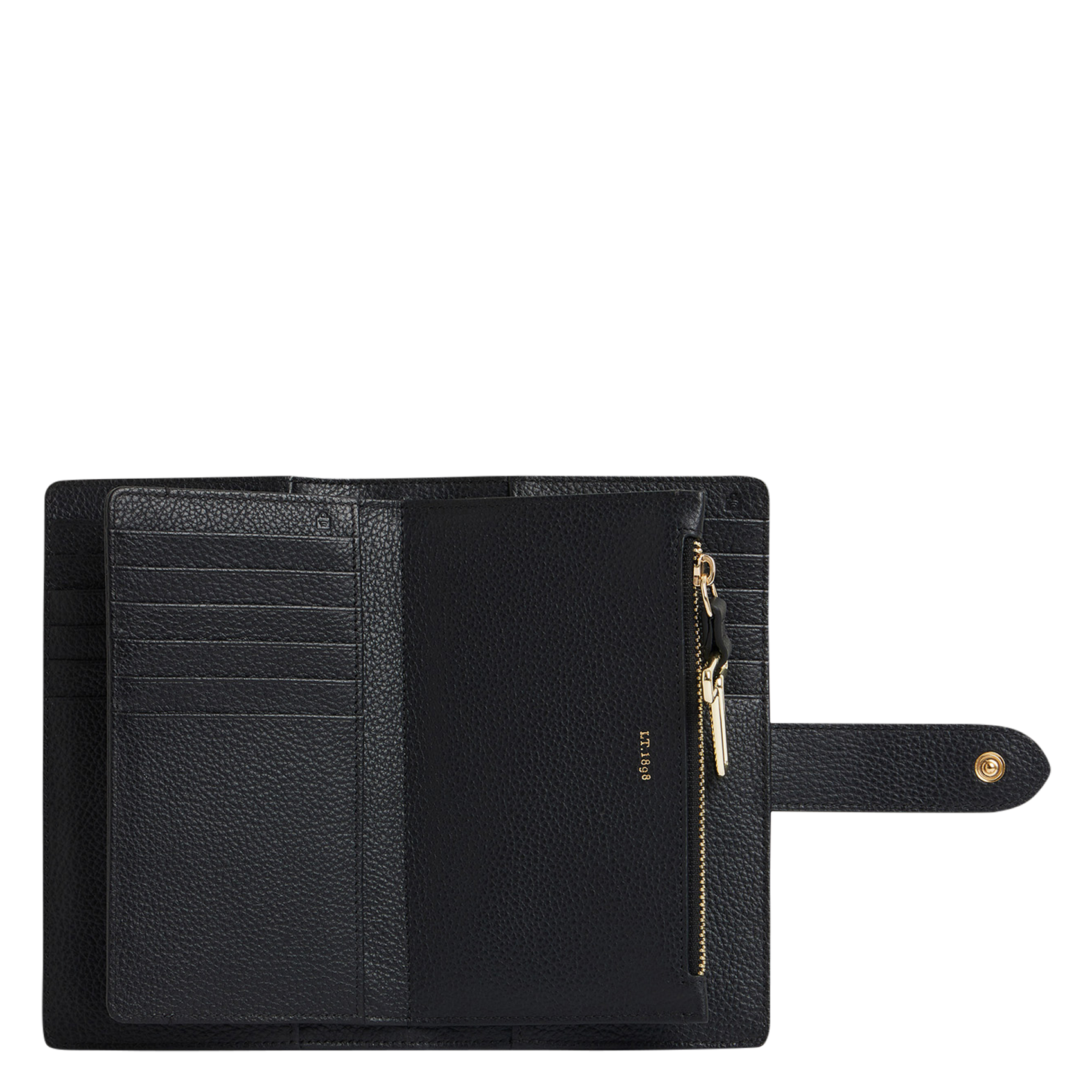 Portefeuille en cuir LE TANNEUR Noir