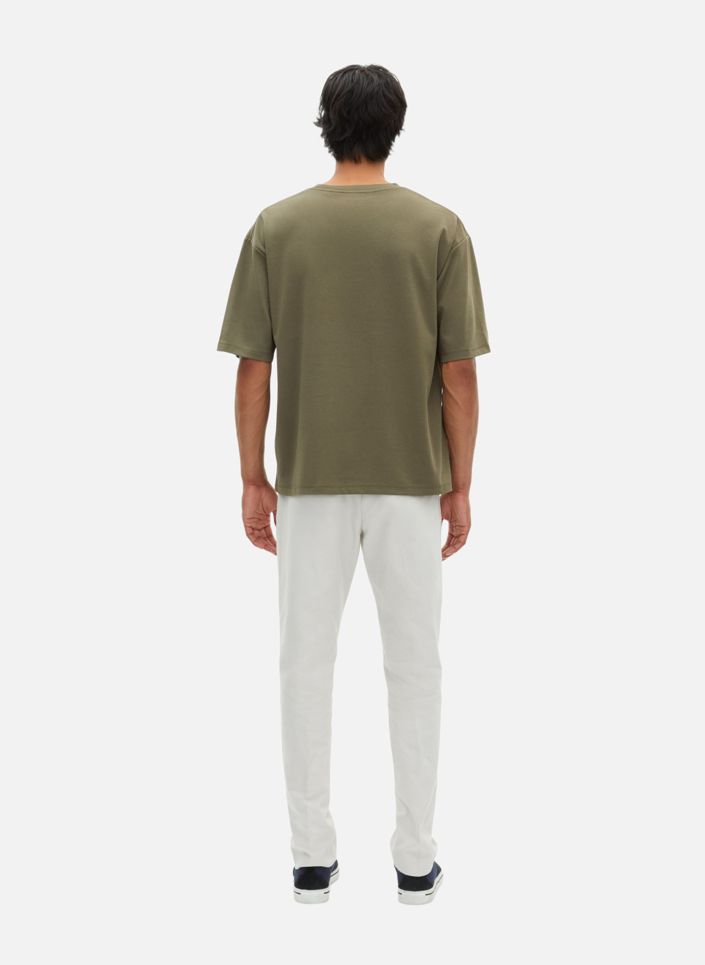 Solid Oversized T-shirt THE KOOPLES Green